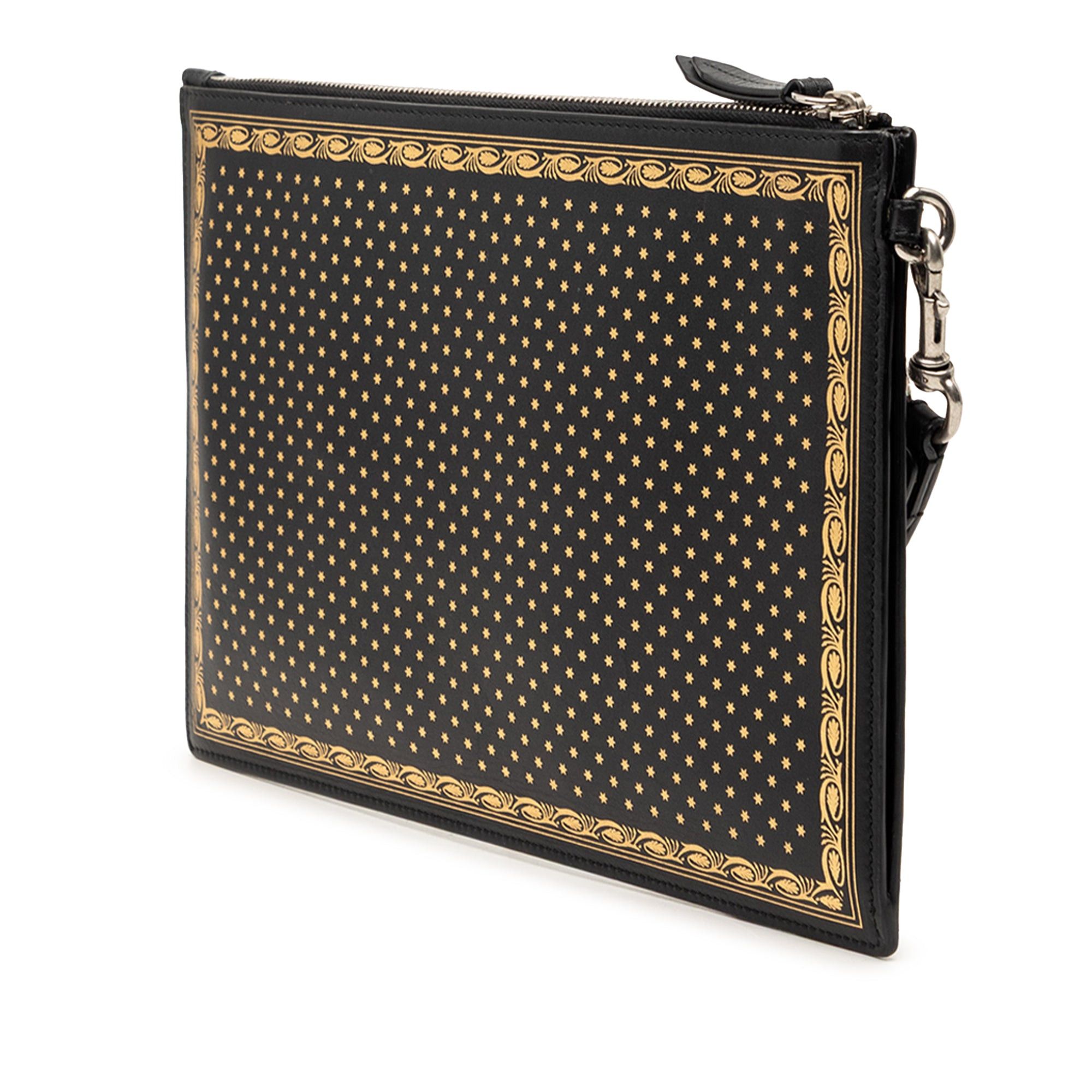 Gucci Leather Guccy Sega Clutch Size ONE SIZE - 2 Thumbnail