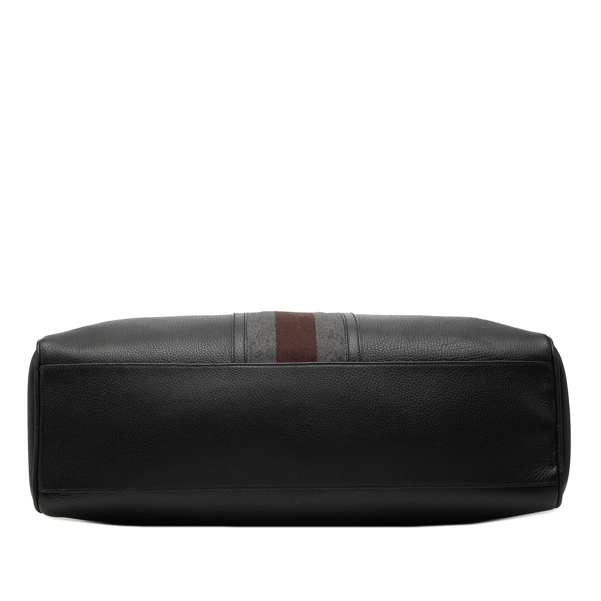 Gucci Web Leather Travel Bag Size ONE SIZE - 3 Thumbnail