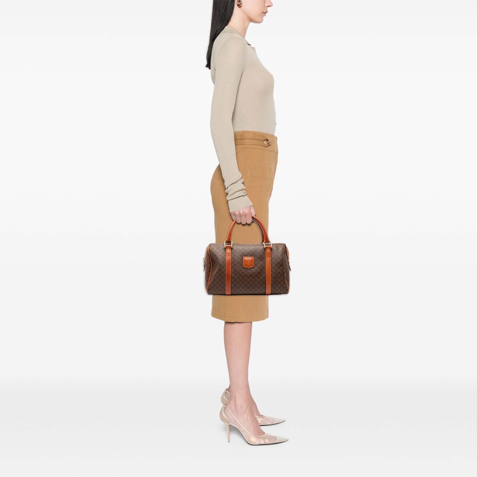 Celine Macadam Coated Canvas Boston Bag Size ONE SIZE - 6 Thumbnail