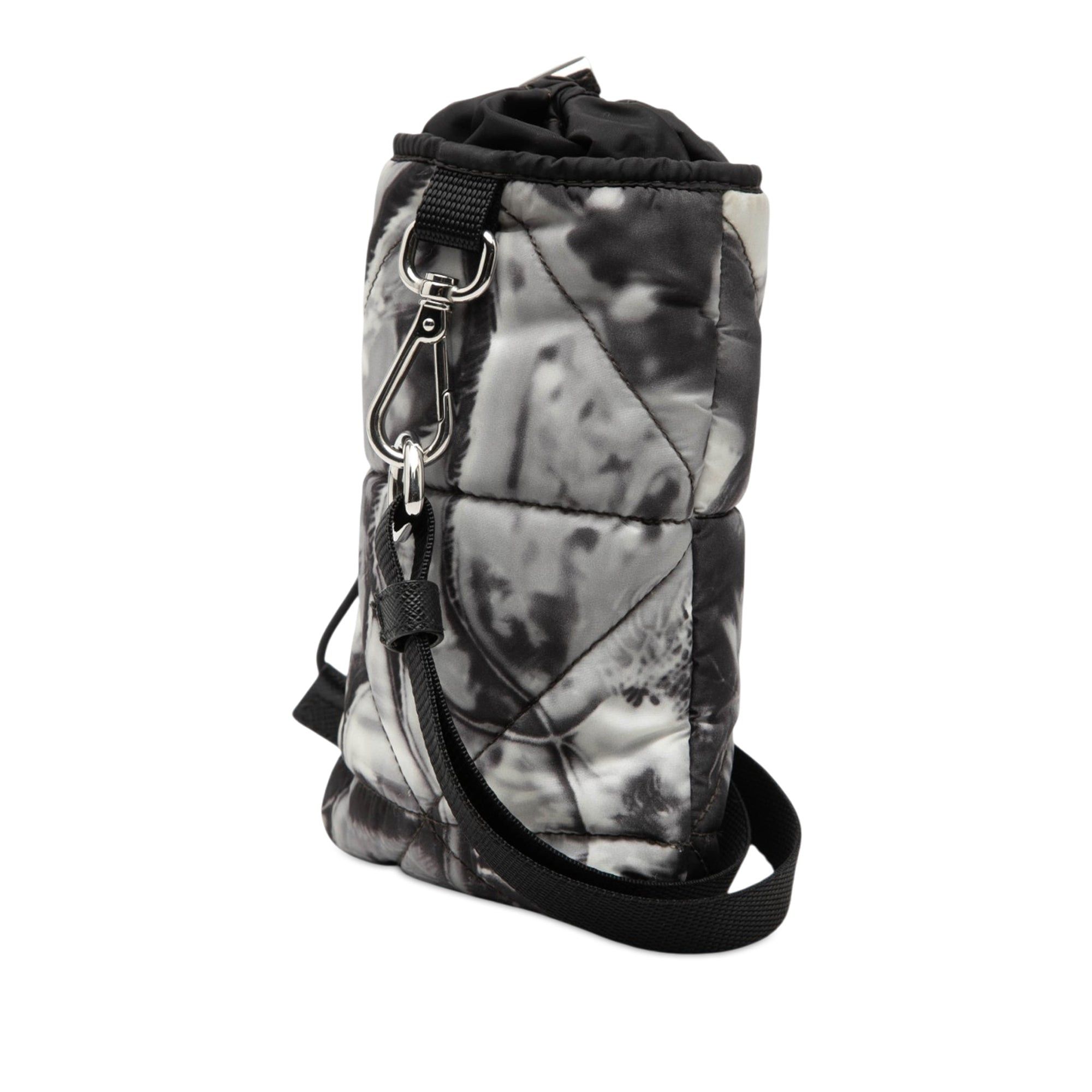 Prada Re Nylon Printed Phone Pouch Size ONE SIZE - 2 Thumbnail