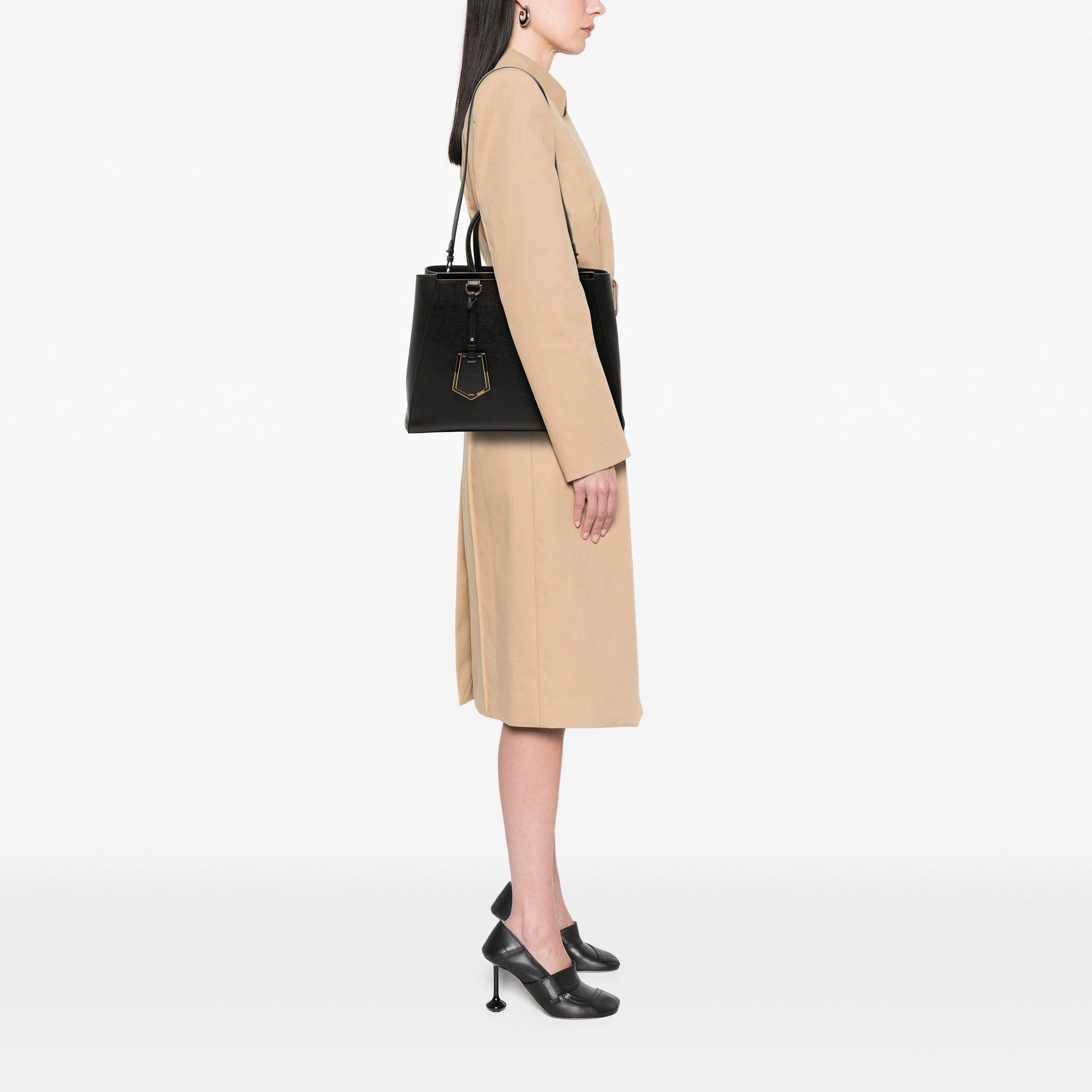 Fendi Medium Leather 2Jours Satchel Size ONE SIZE - 7 Thumbnail