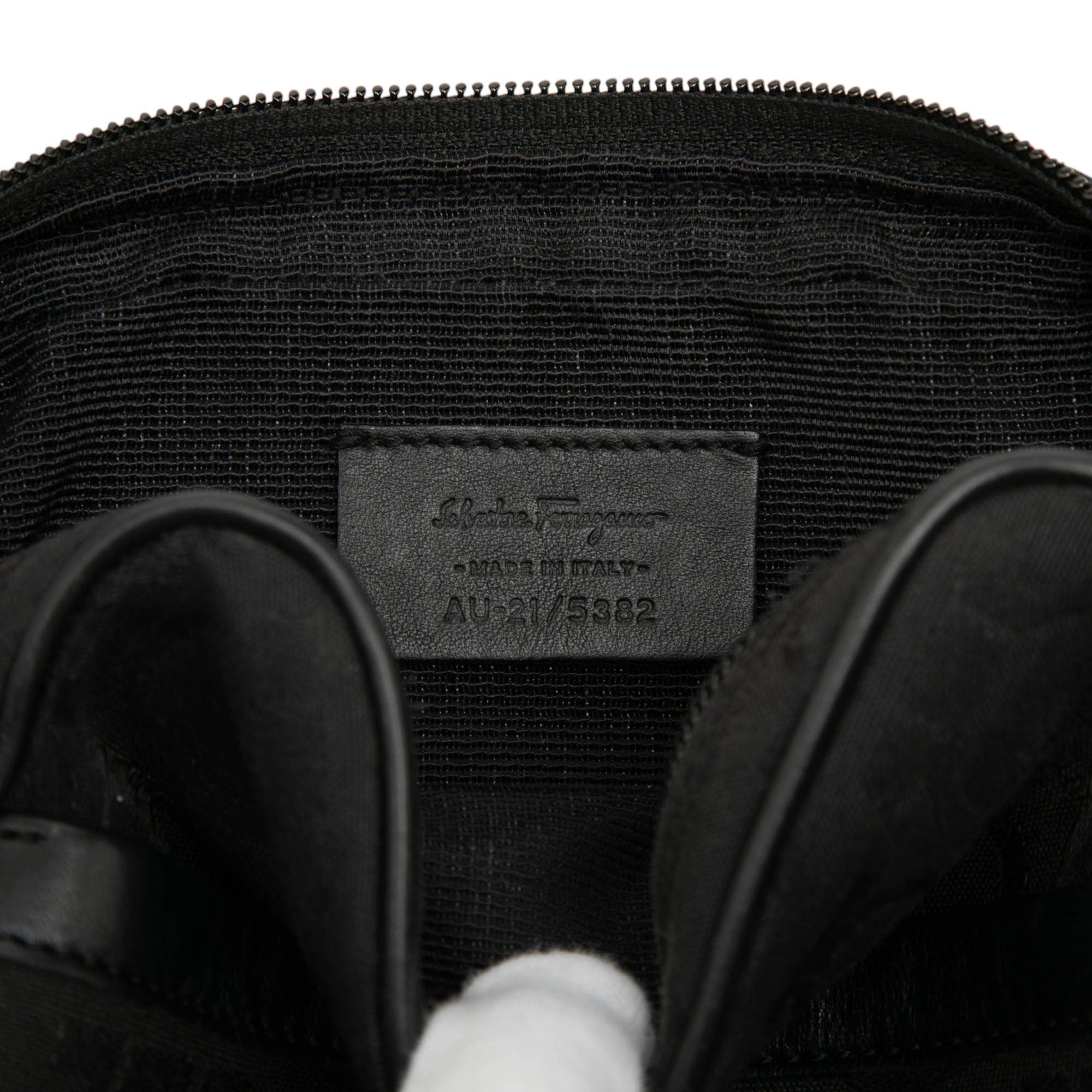 Salvatore Ferragamo Gancini Canvas Crossbody Size ONE SIZE - 5 Thumbnail