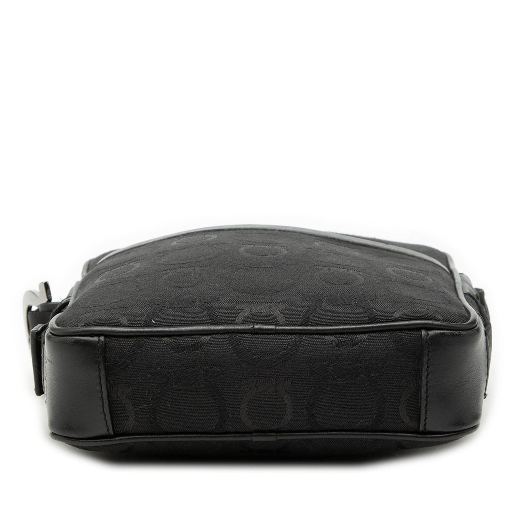 Salvatore Ferragamo Gancini Canvas Crossbody Size ONE SIZE - 3 Thumbnail