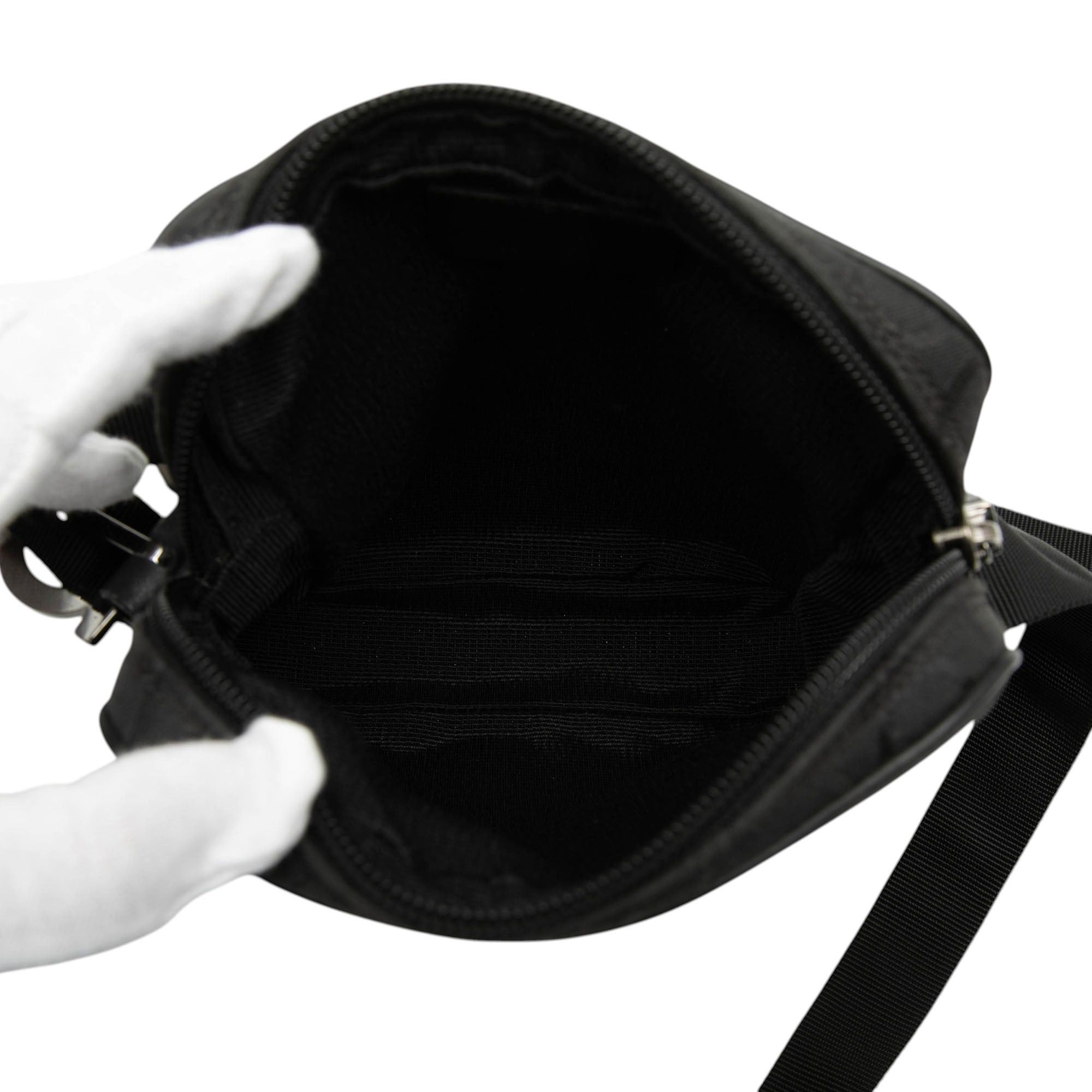 Salvatore Ferragamo Gancini Canvas Crossbody Size ONE SIZE - 4 Thumbnail
