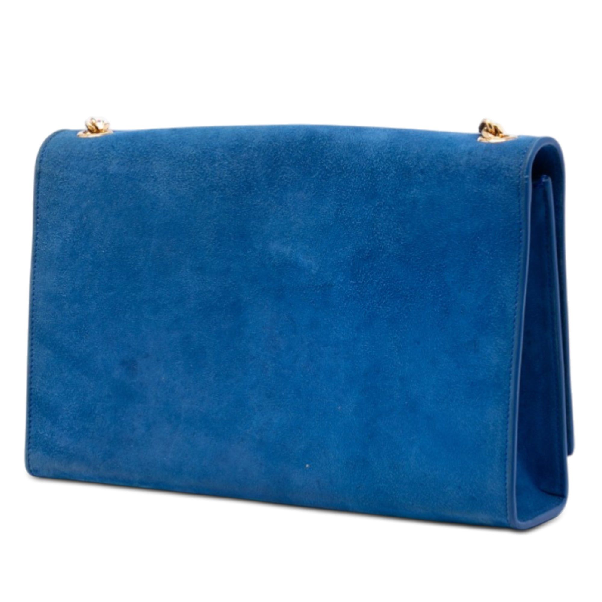 Saint Laurent Paris Medium Suede Monogram Kate Tassel Crossbody Size ONE SIZE - 2 Thumbnail