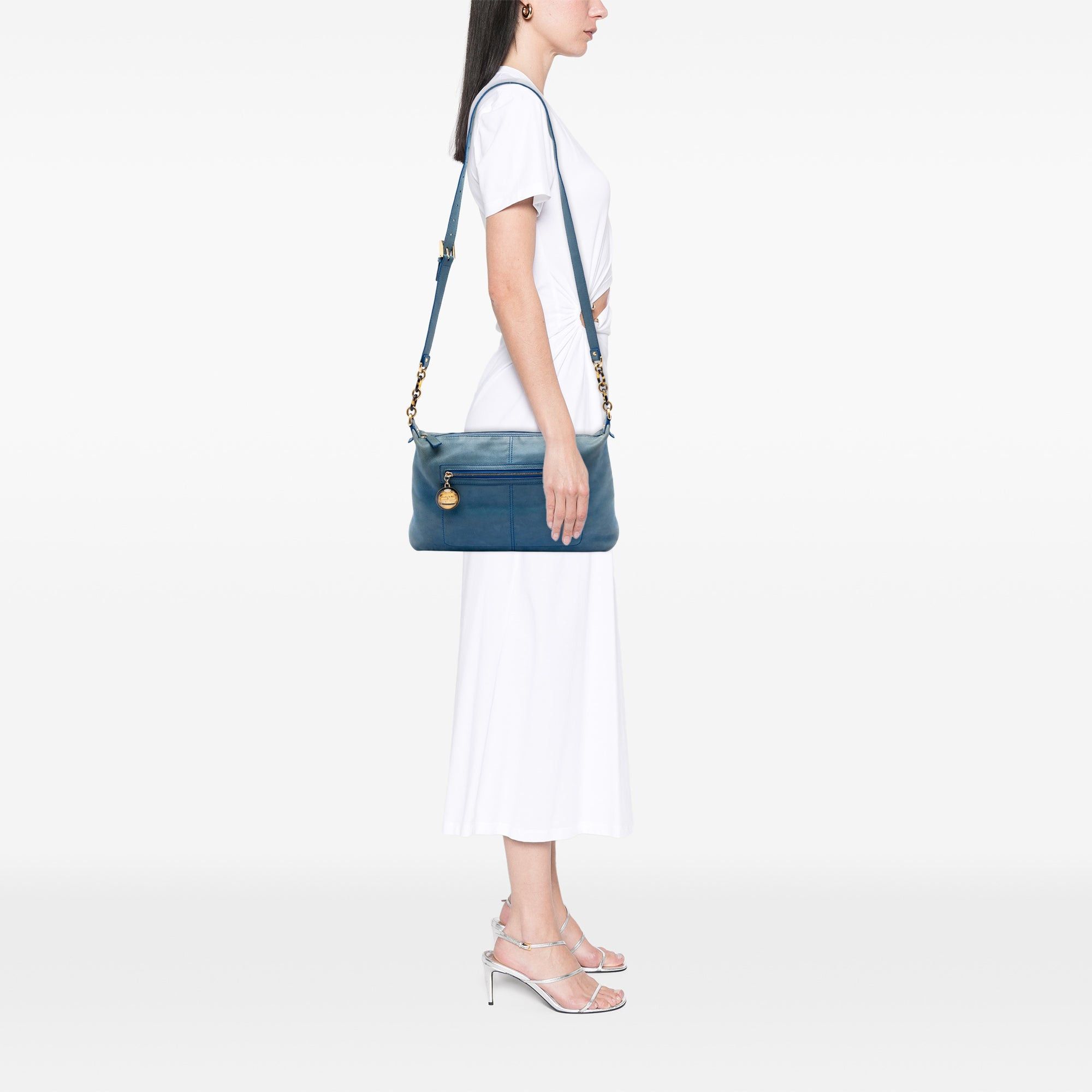 Fendi Metallic Calfskin Vitello Savana Forever Crossbody Size ONE SIZE - 7 Thumbnail