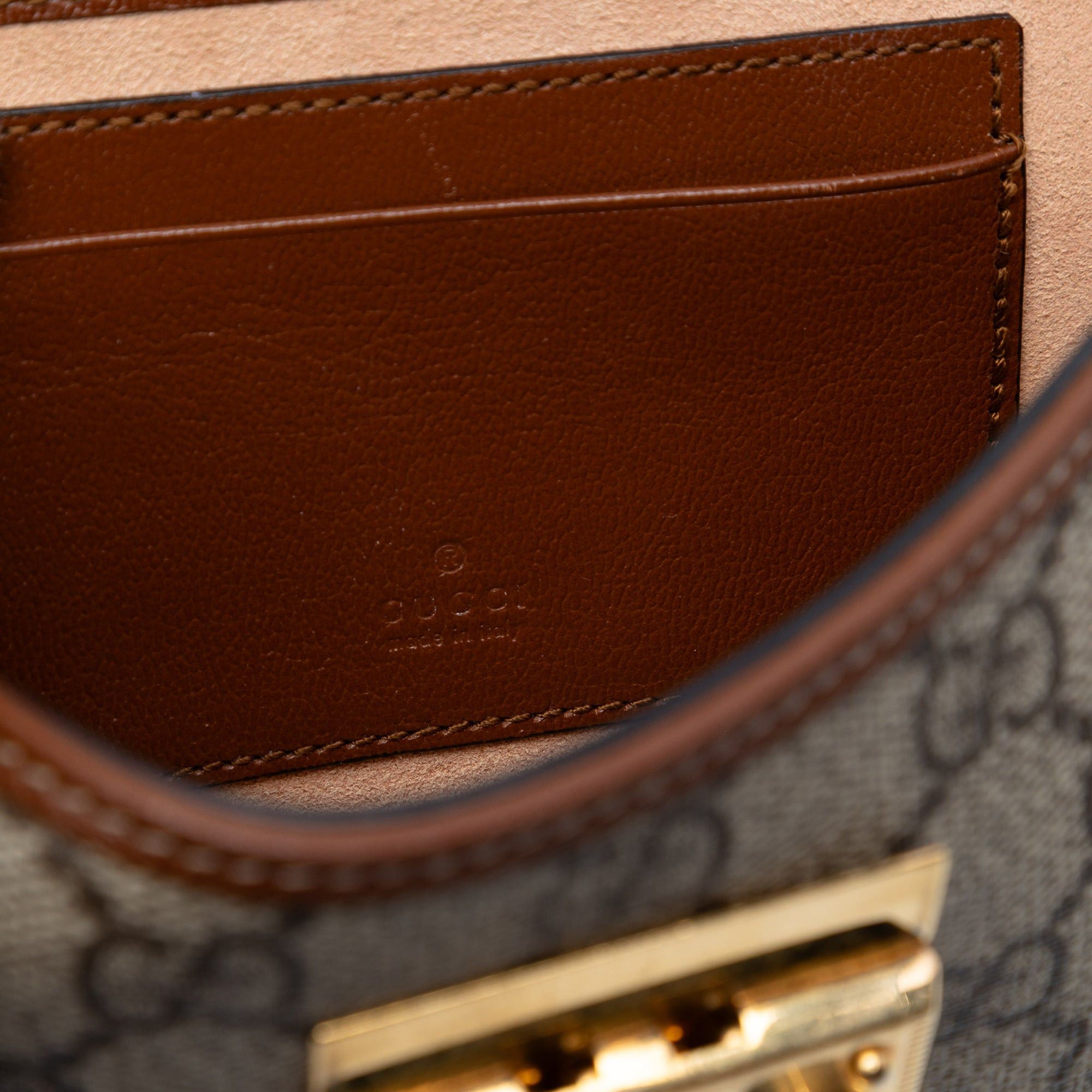 Gucci Mini GG Supreme Padlock Satchel Size ONE SIZE - 5 Thumbnail