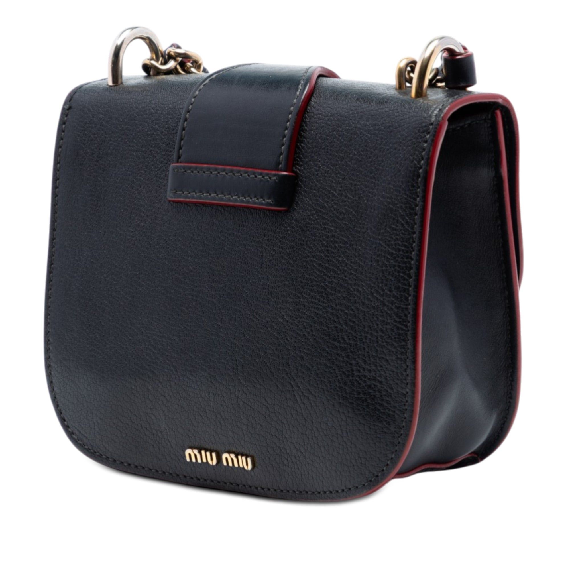 Miu Miu Goatskin Madras Satchel Size ONE SIZE - 2 Thumbnail