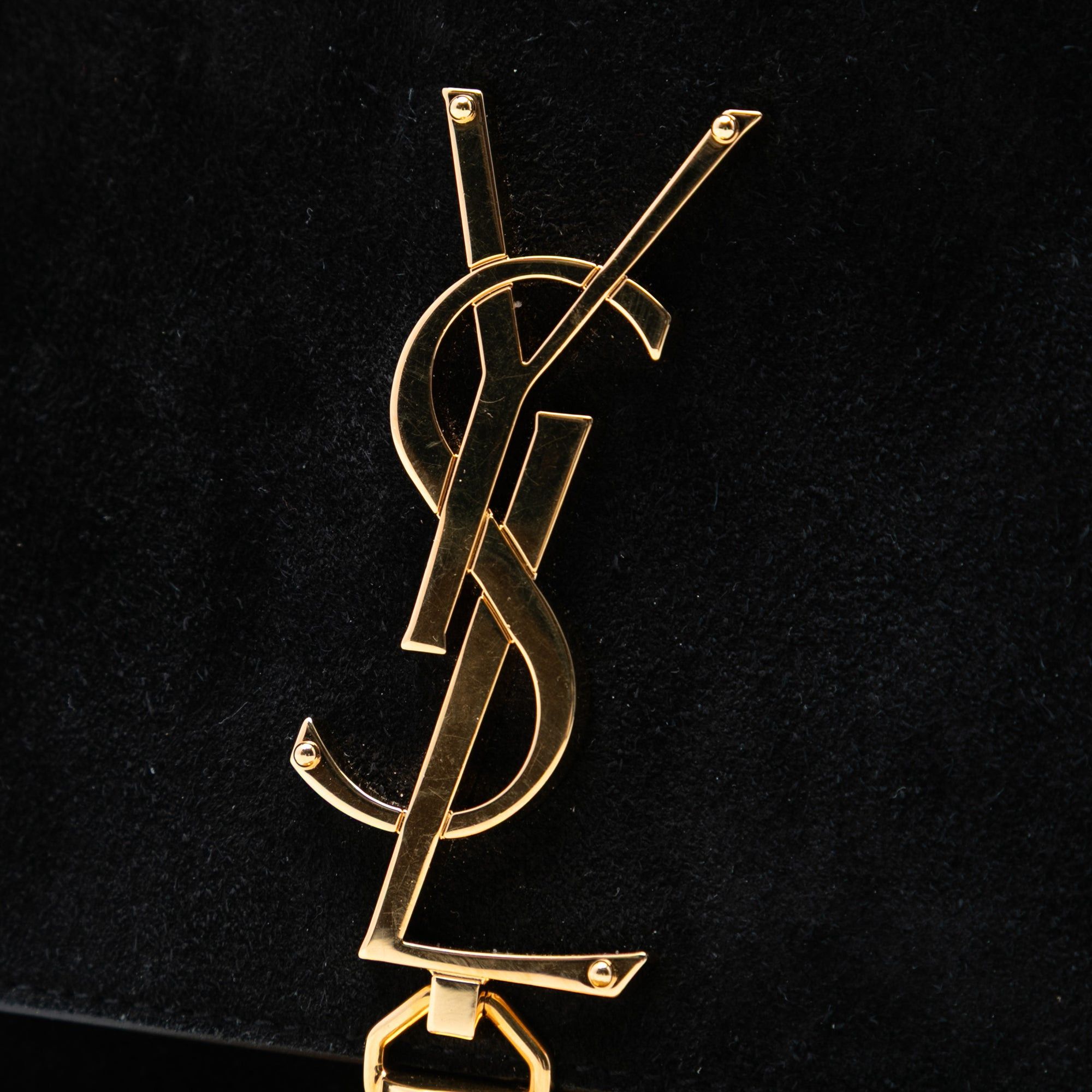 Saint Laurent Paris Medium Suede Monogram Kate Tassel Crossbody Size ONE SIZE - 5 Thumbnail