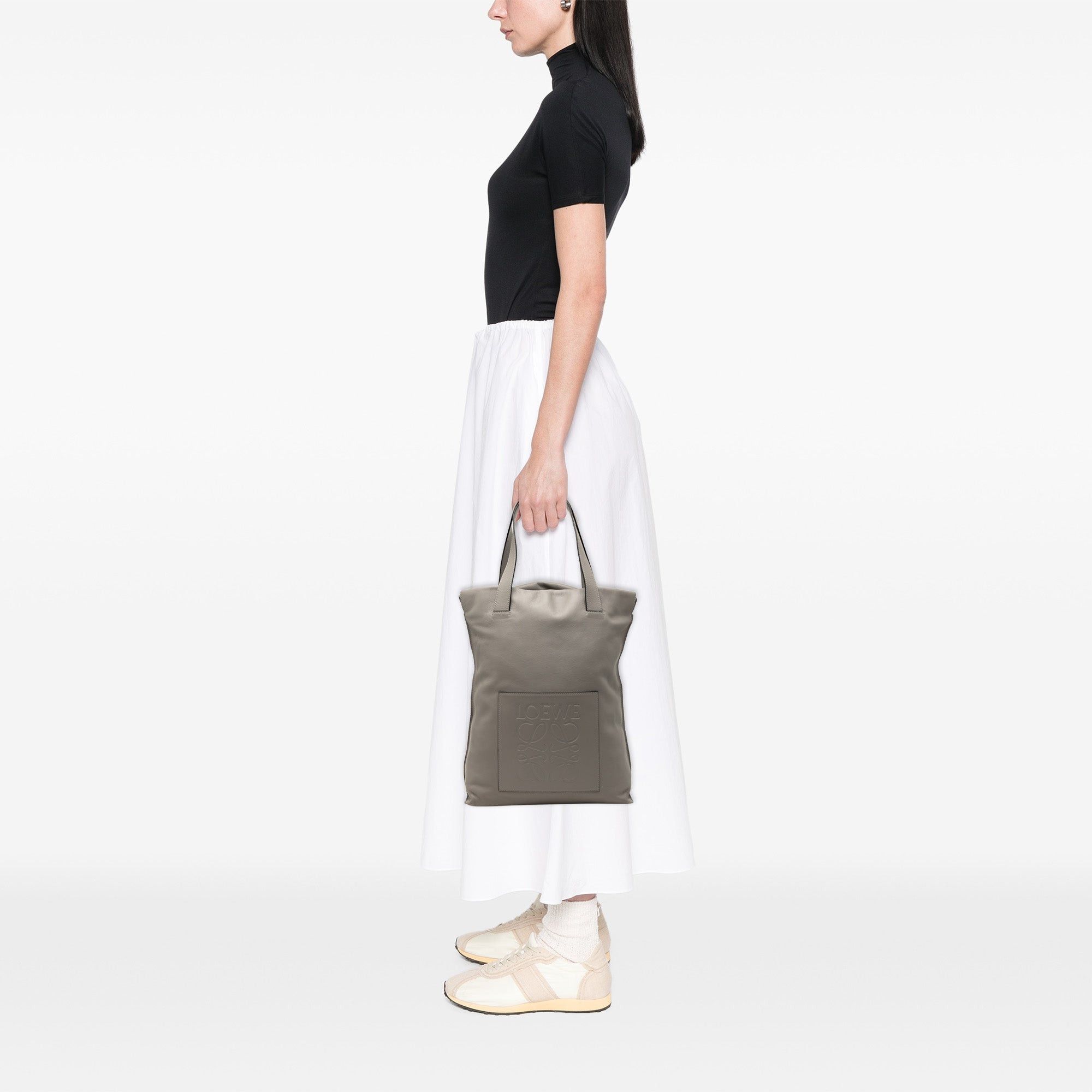 Loewe Leather Anagram Shopper Tote Size ONE SIZE - 10 Thumbnail