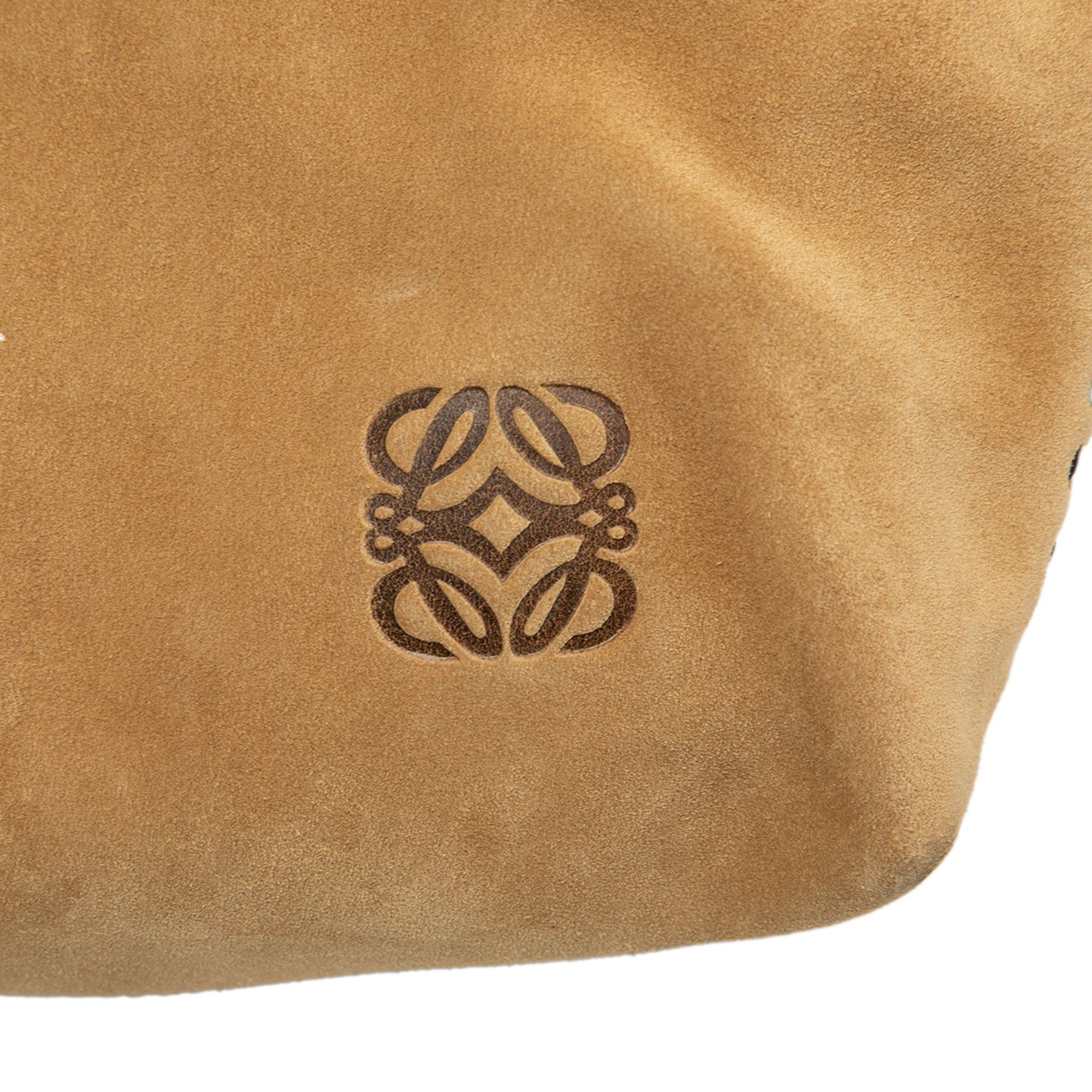 Loewe Suede Anagram Shoulder Bag Size ONE SIZE - 5 Thumbnail