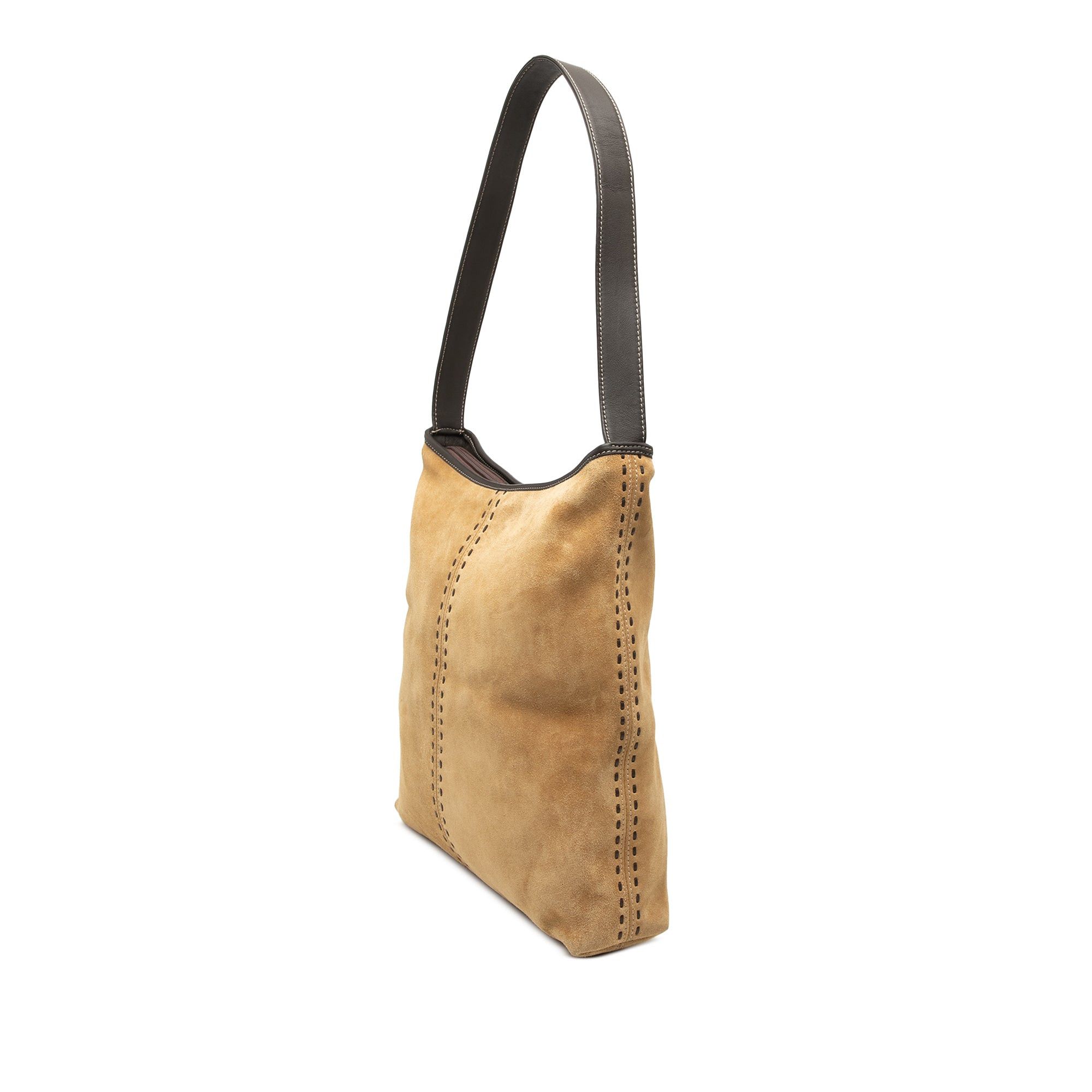 Loewe Suede Anagram Shoulder Bag Size ONE SIZE - 2 Thumbnail