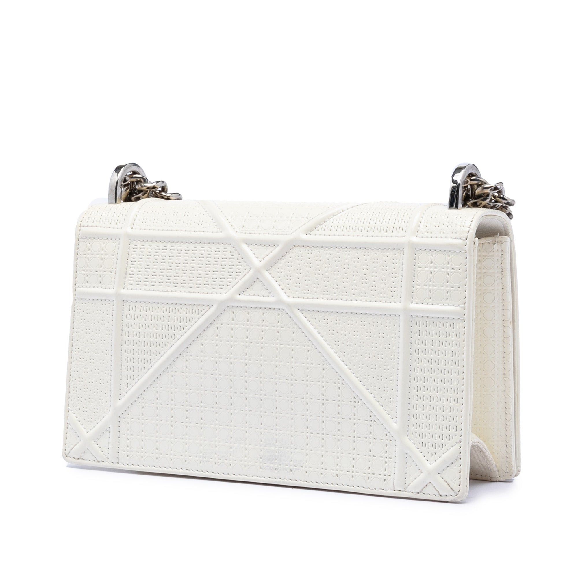Dior Medium Patent Microcannage Diorama Flap Size ONE SIZE - 2 Thumbnail