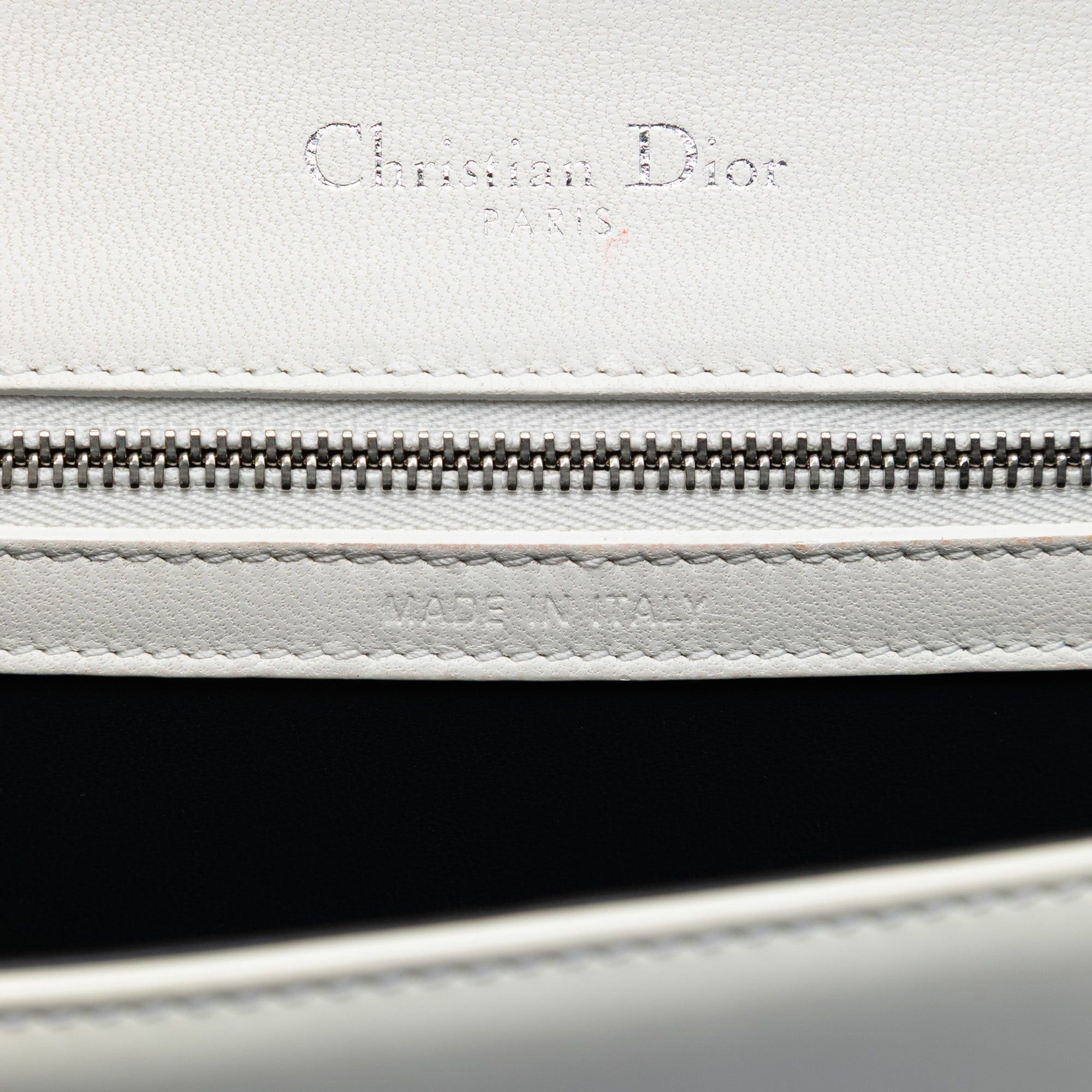 Dior Medium Patent Microcannage Diorama Flap Size ONE SIZE - 5 Thumbnail