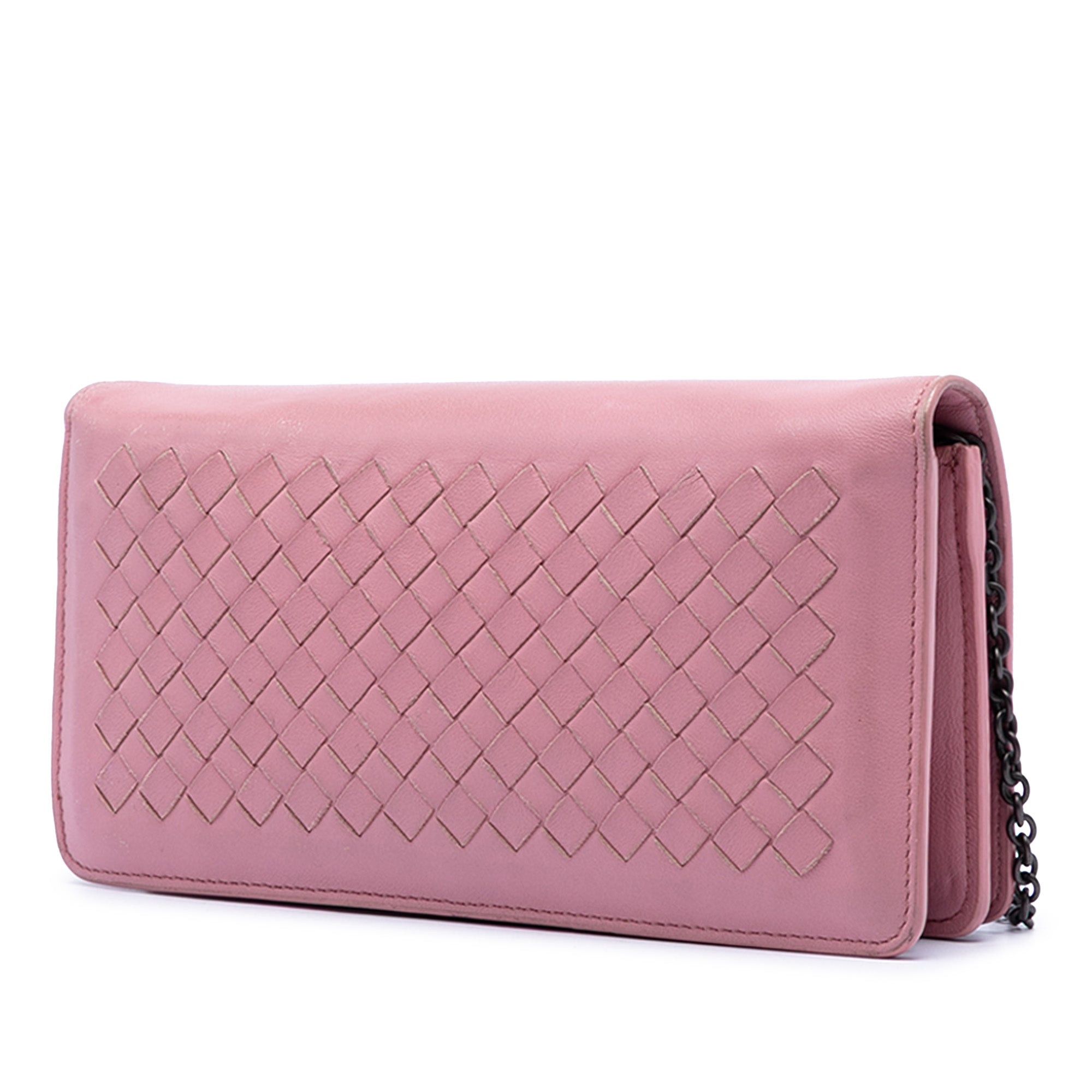 Bottega Veneta Nappa Intrecciato Continental Wallet on Chain Size ONE SIZE - 2 Thumbnail