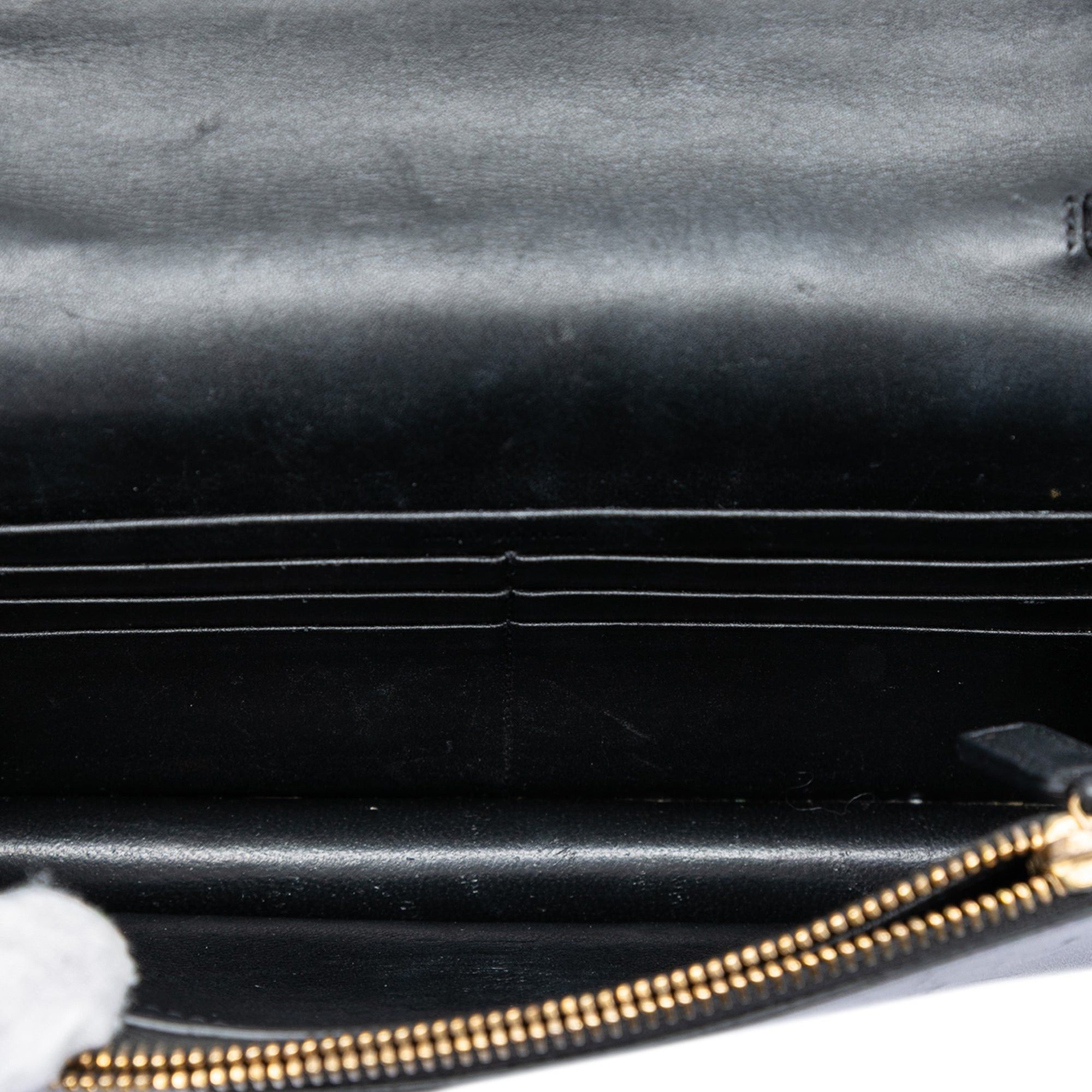 Saint Laurent Paris Smooth Calfskin Monogram Kate Tassel Chain Wallet Size ONE SIZE - 4 Thumbnail