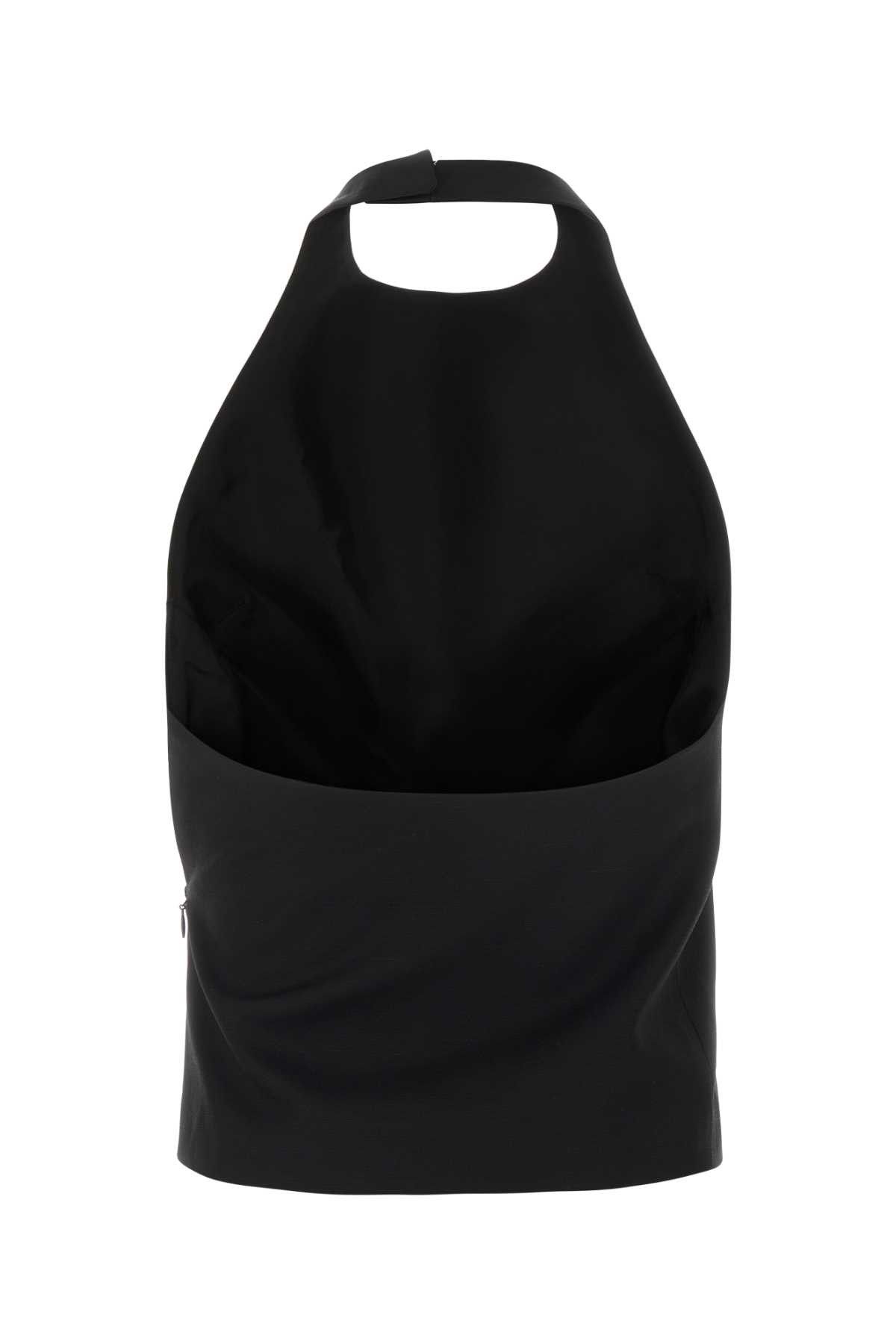 Loulou de Saison Black Viscose Blend Sami Top Size XXS / US 00 / IT 34 - 2 Thumbnail