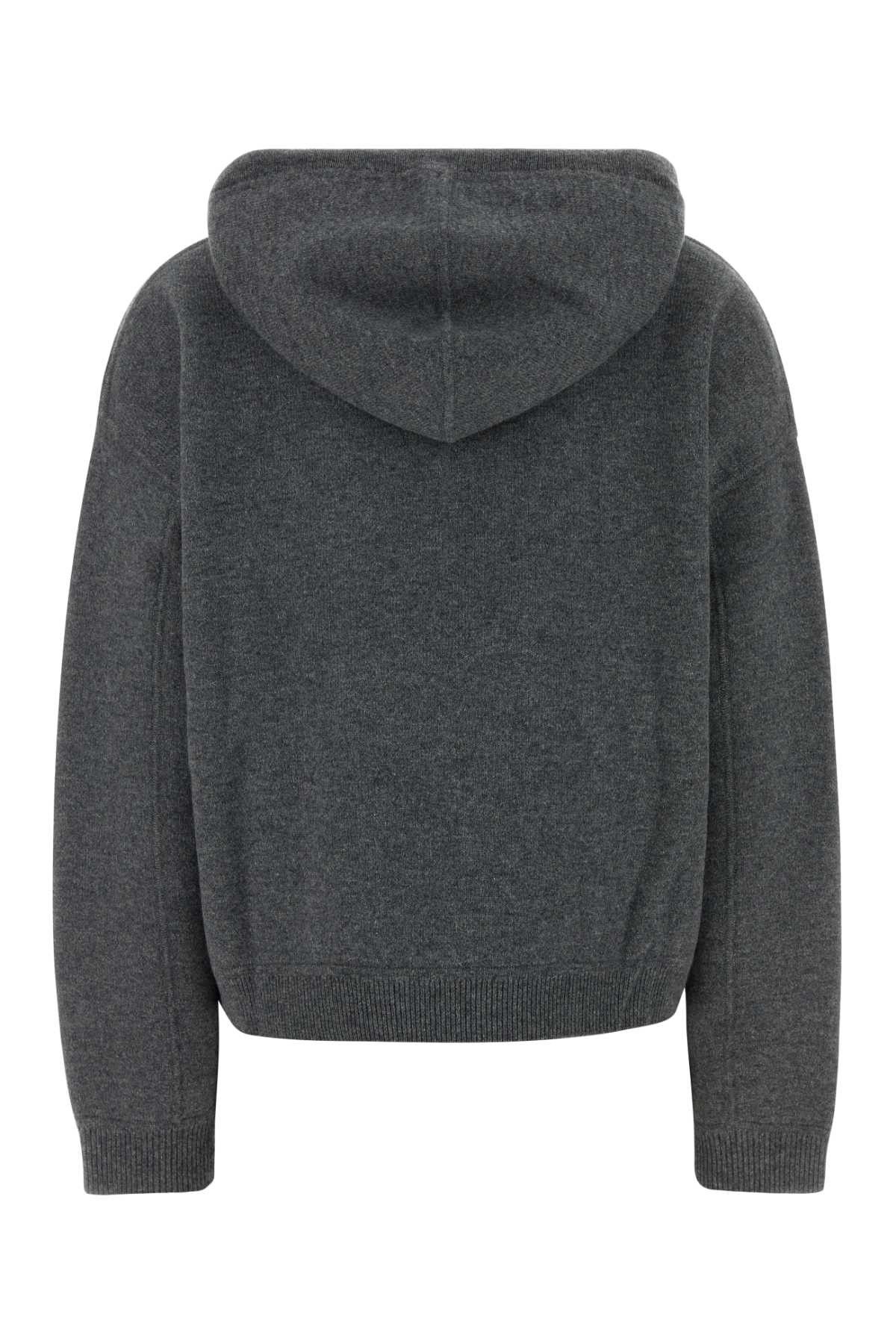 Loulou de Saison Charcoal Cashmere Oversize Sarla Sweater Size S / US 4 / IT 40 - 2 Thumbnail