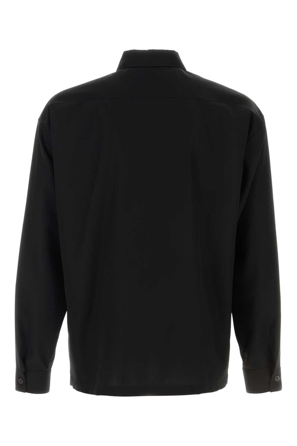 Prada Black Cotton Shirt Size US XXL / EU 58 / 5 - 2 Thumbnail