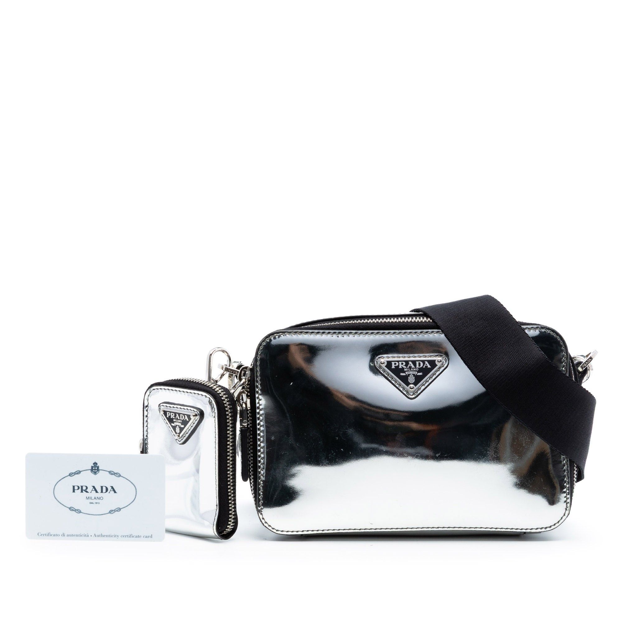 Prada Small Spazzolato Brique Crossbody Size ONE SIZE - 7 Thumbnail