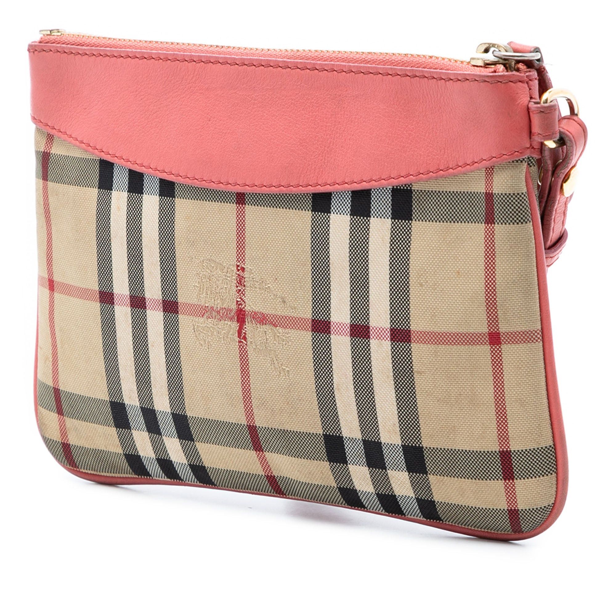 Burberry Haymarket Check Nylon Peyton Clutch Size ONE SIZE - 2 Thumbnail