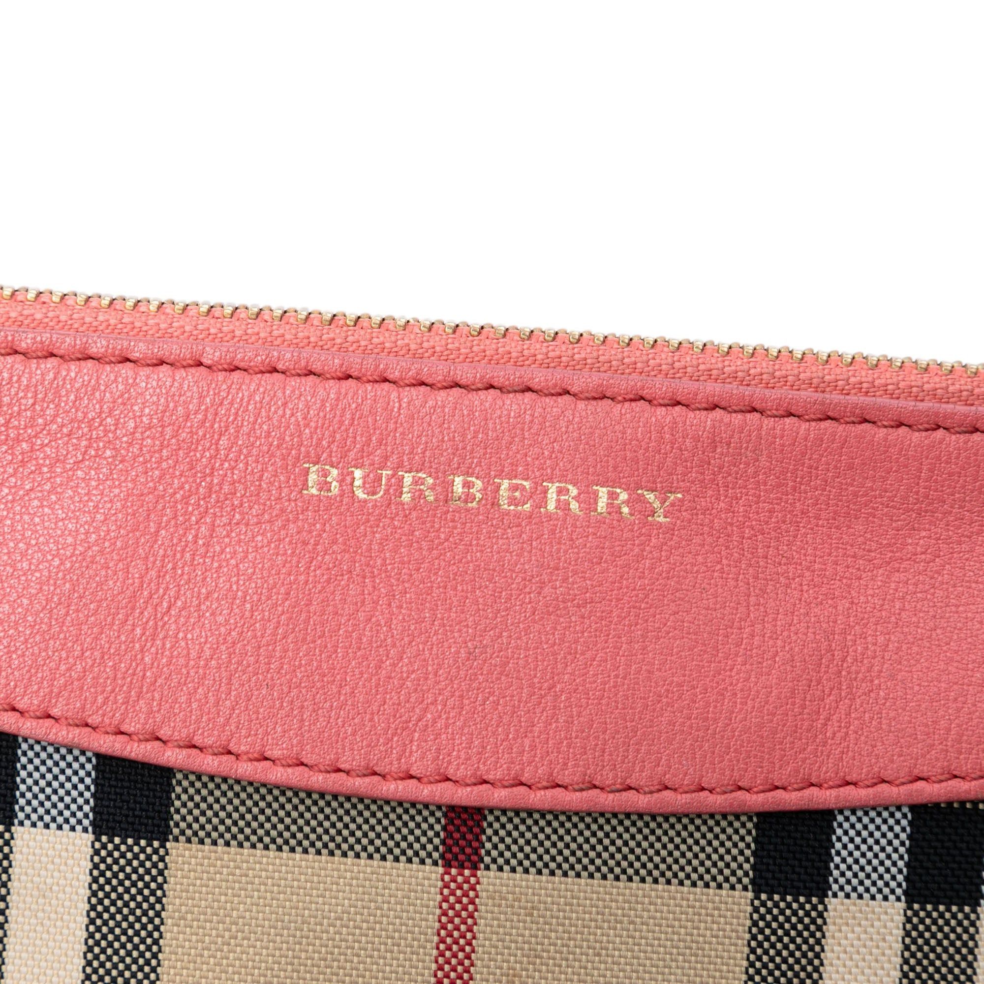 Burberry Haymarket Check Nylon Peyton Clutch Size ONE SIZE - 6 Thumbnail