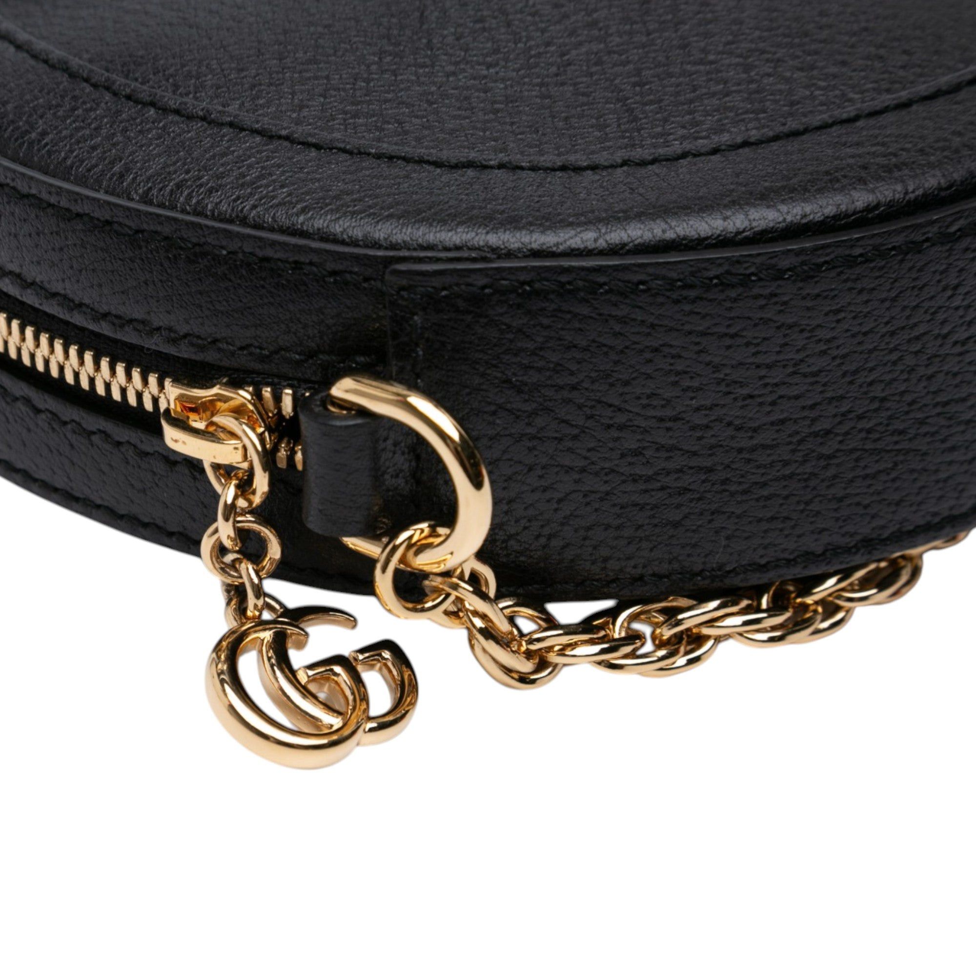 Gucci Mini Leather Ophidia Round Crossbody Size ONE SIZE - 7 Thumbnail