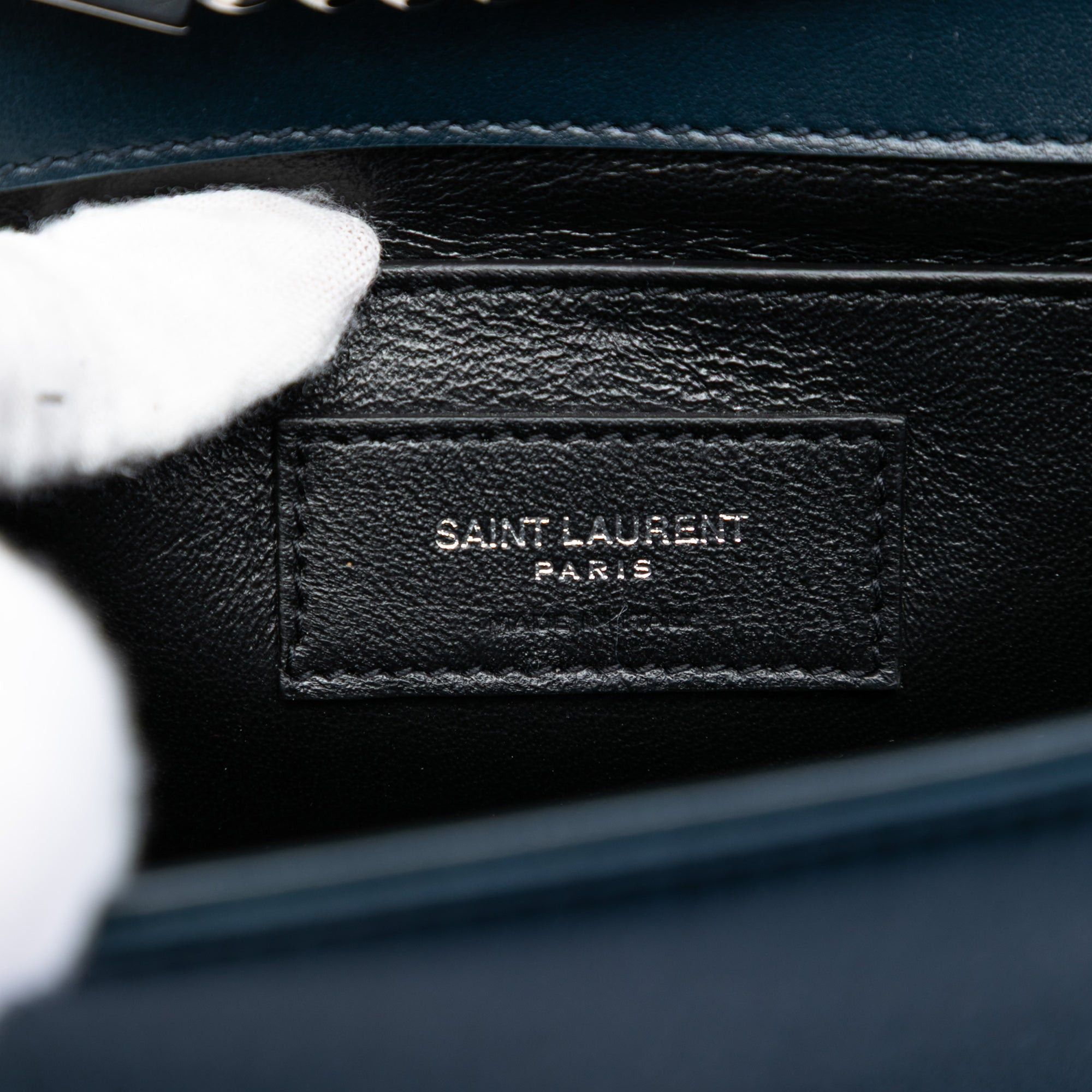 Saint Laurent Paris Small Satin Monogram Kate Tassel Crossbody Size ONE SIZE - 5 Thumbnail