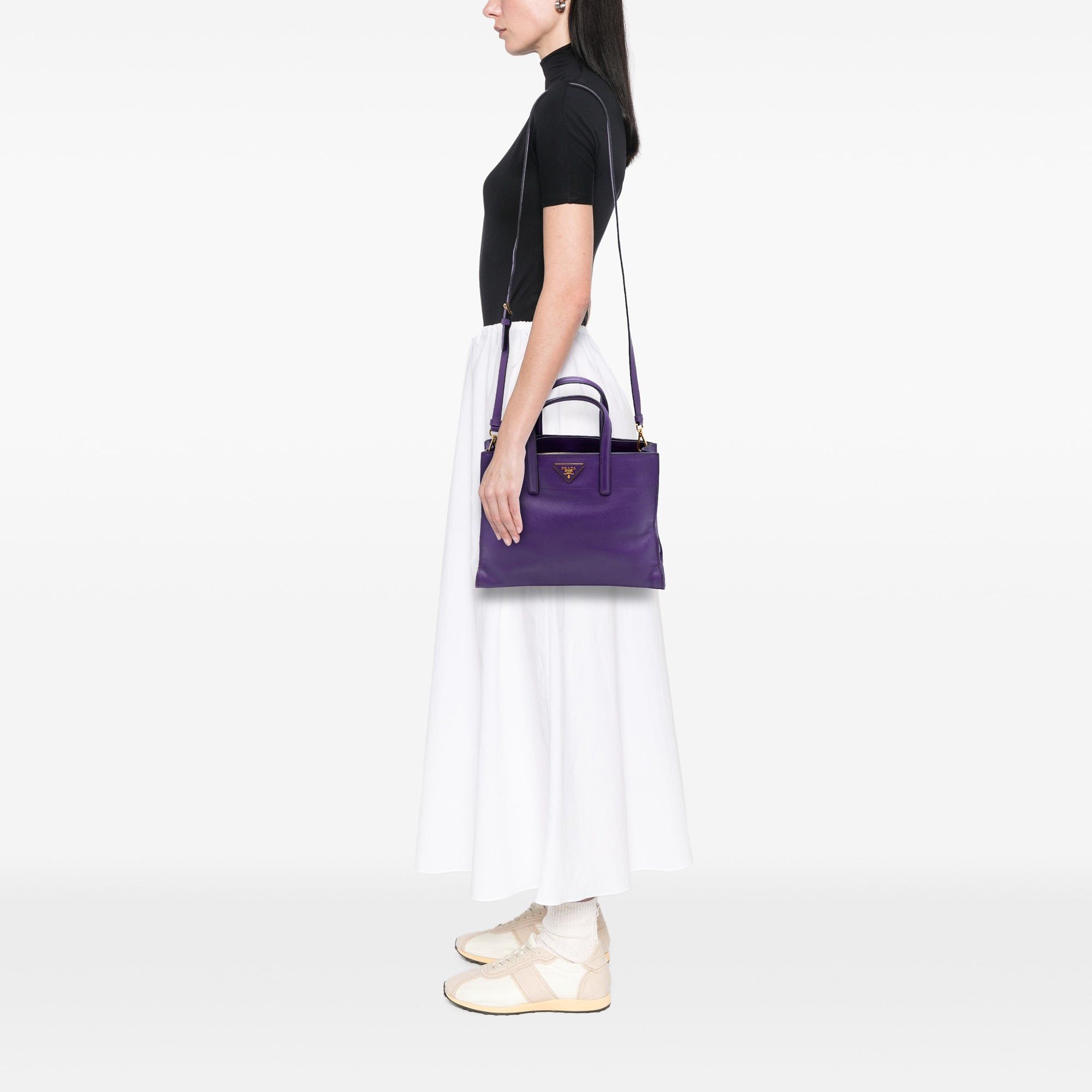 Prada Saffiano Soft Triple Pocket Tote Size ONE SIZE - 6 Thumbnail