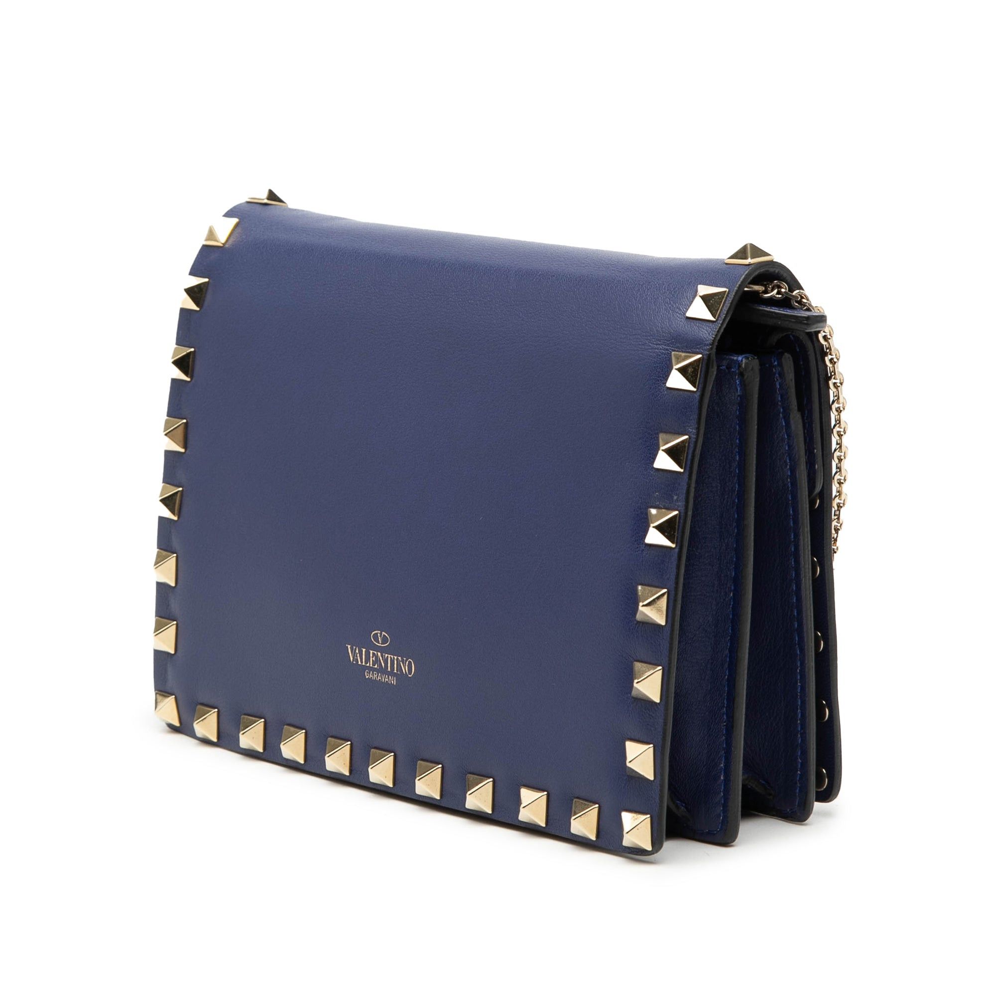 Valentino Leather Rockstud Chain Pouch Size ONE SIZE - 2 Thumbnail