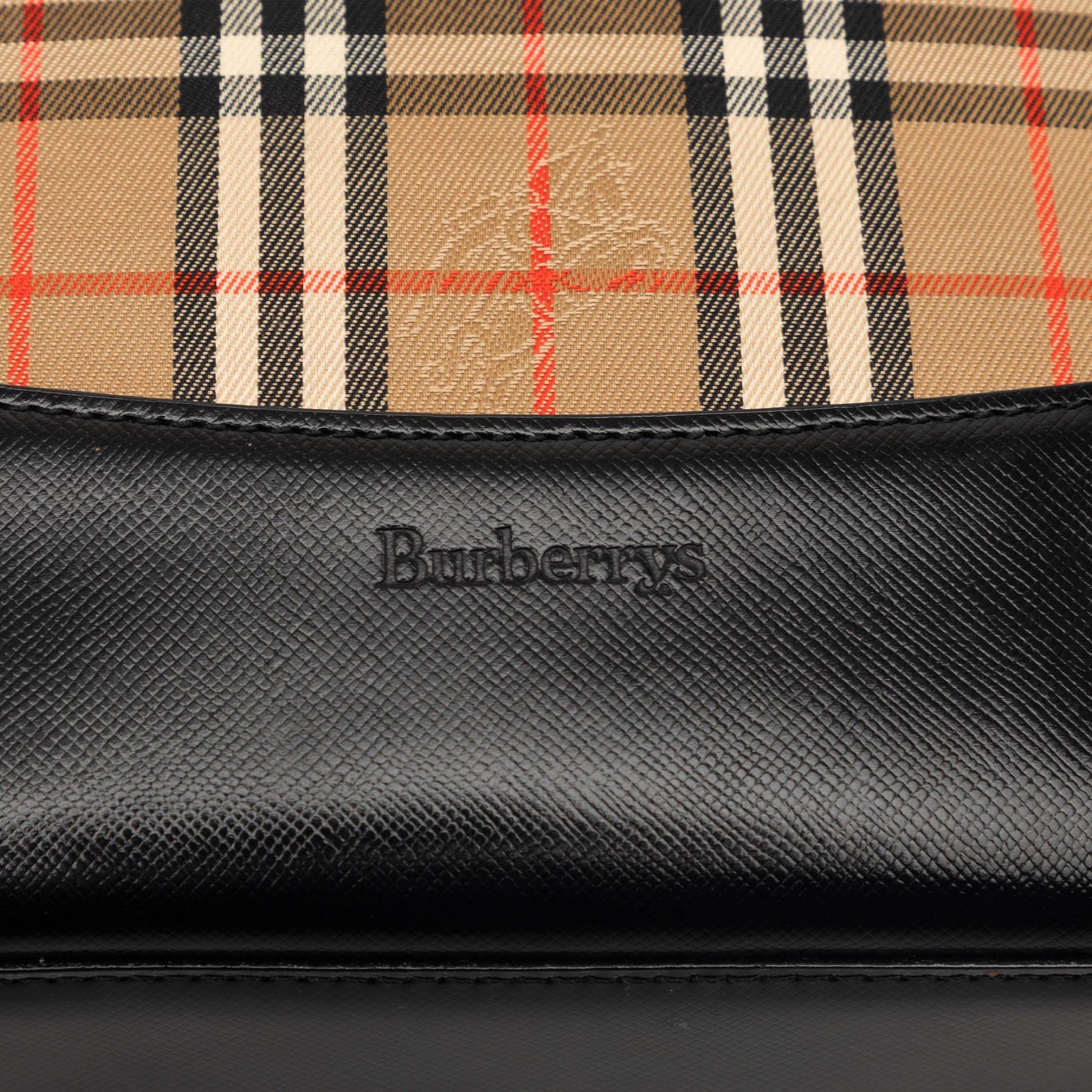 Burberry Haymarket Check Canvas Tote Size ONE SIZE - 5 Thumbnail