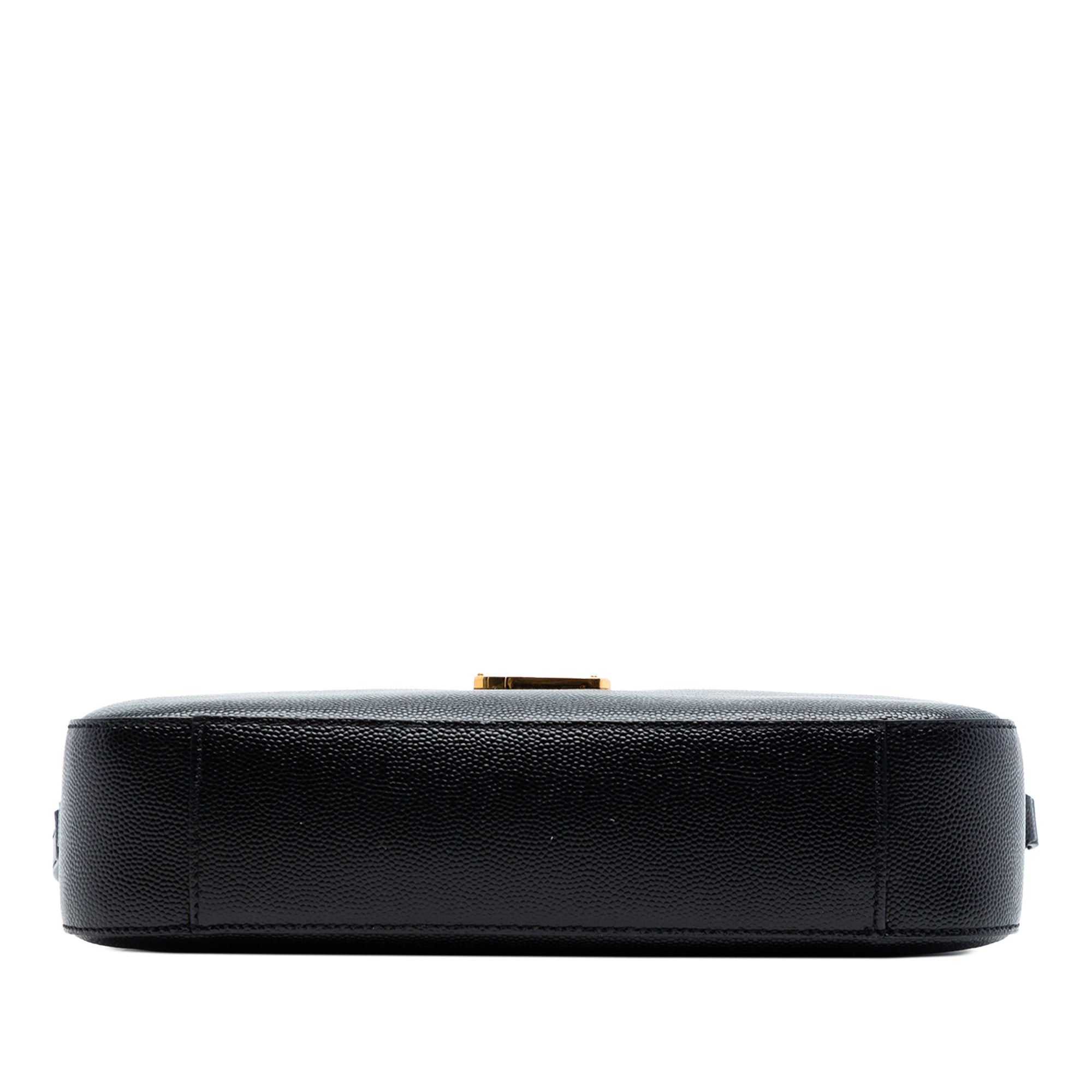 Saint Laurent Paris Medium Grain De Poudre Classic Monogram Camera Bag Size ONE SIZE - 3 Thumbnail
