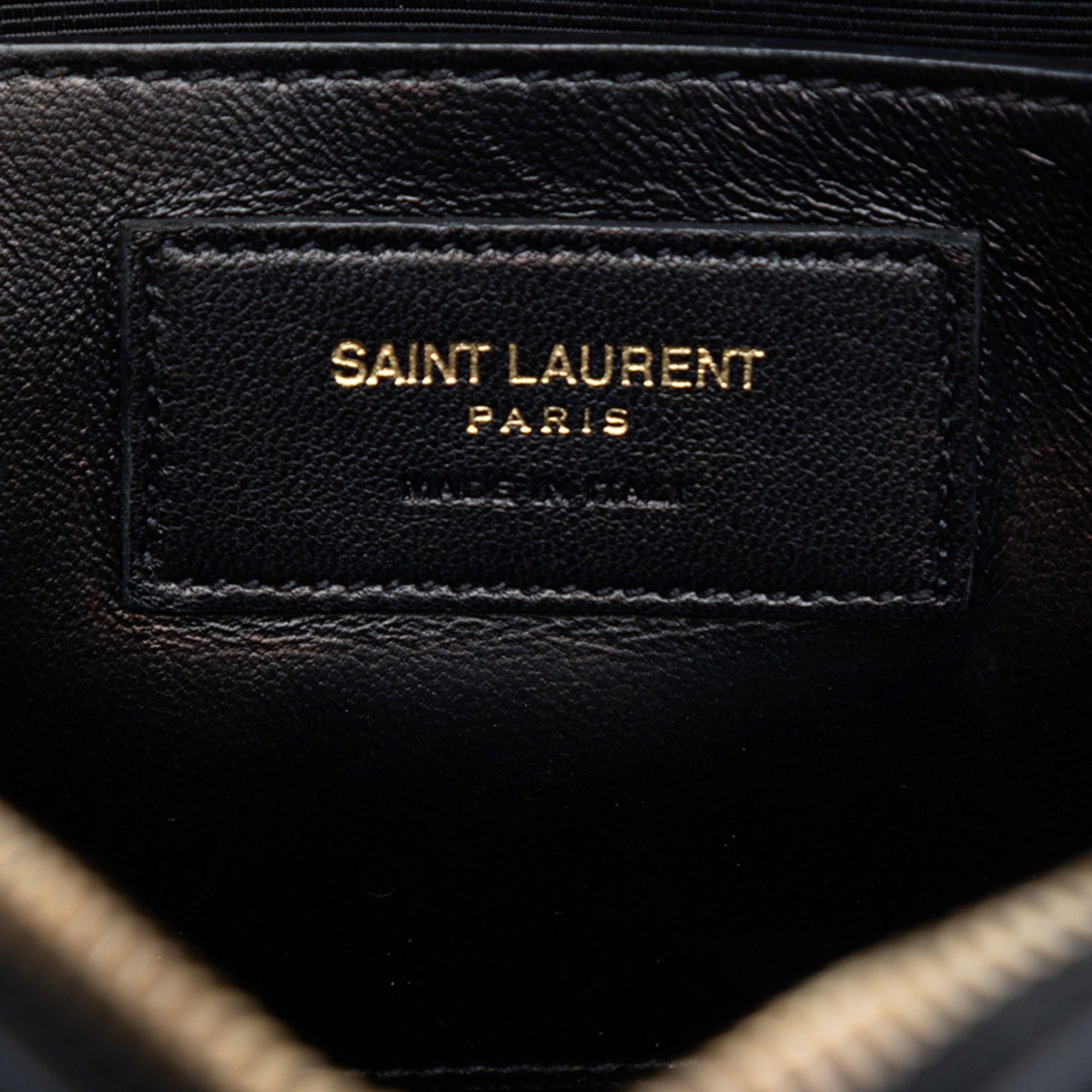 Saint Laurent Paris Medium Grain De Poudre Classic Monogram Camera Bag Size ONE SIZE - 5 Thumbnail
