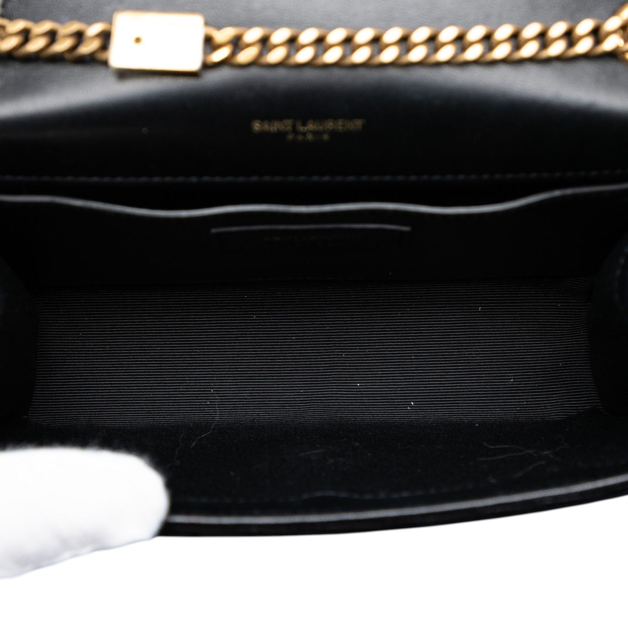 Saint Laurent Paris Small Suede Monogram Kate Tassel Crossbody Size ONE SIZE - 4 Thumbnail