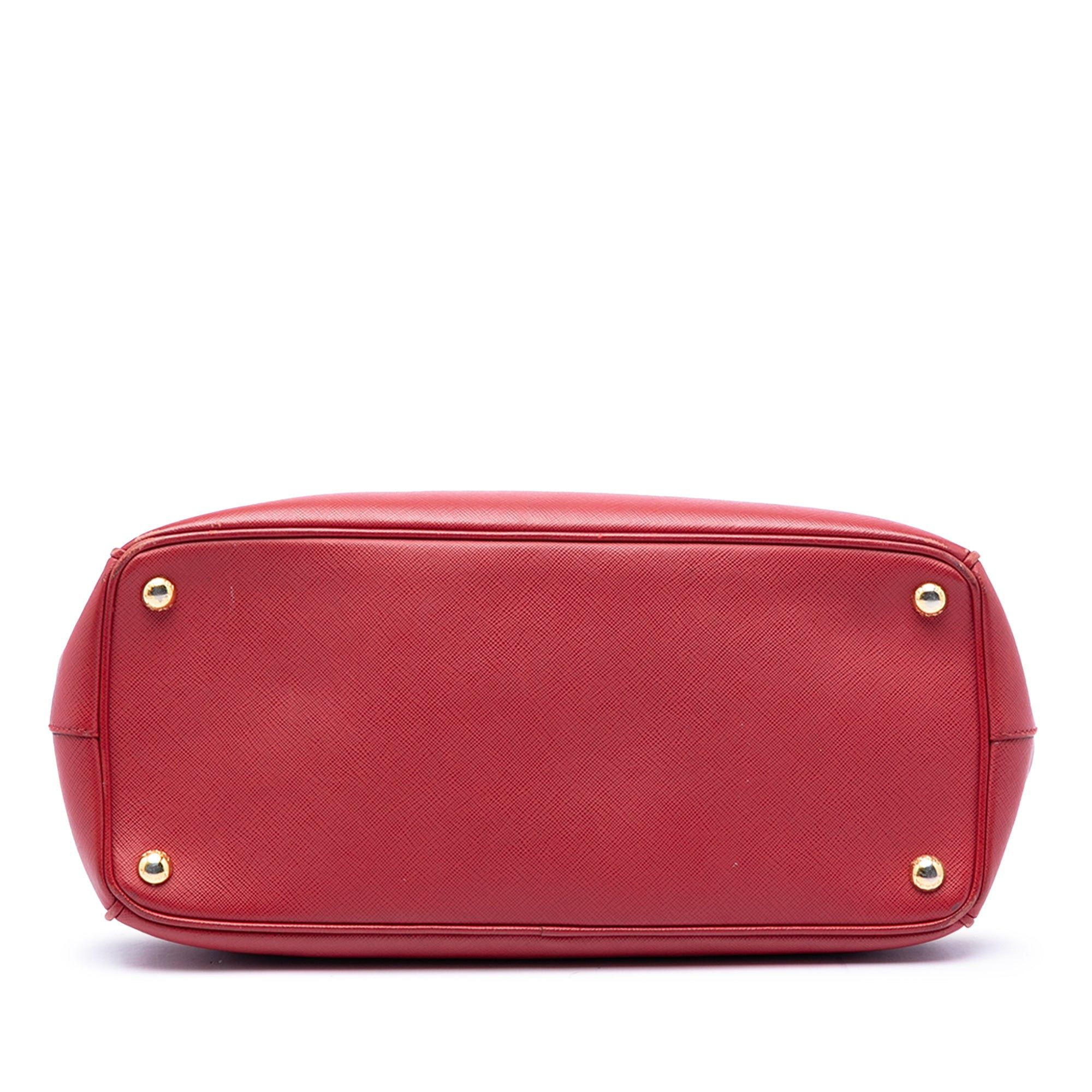 Prada Medium Saffiano Lux Galleria Double Zip Satchel Size ONE SIZE - 3 Thumbnail