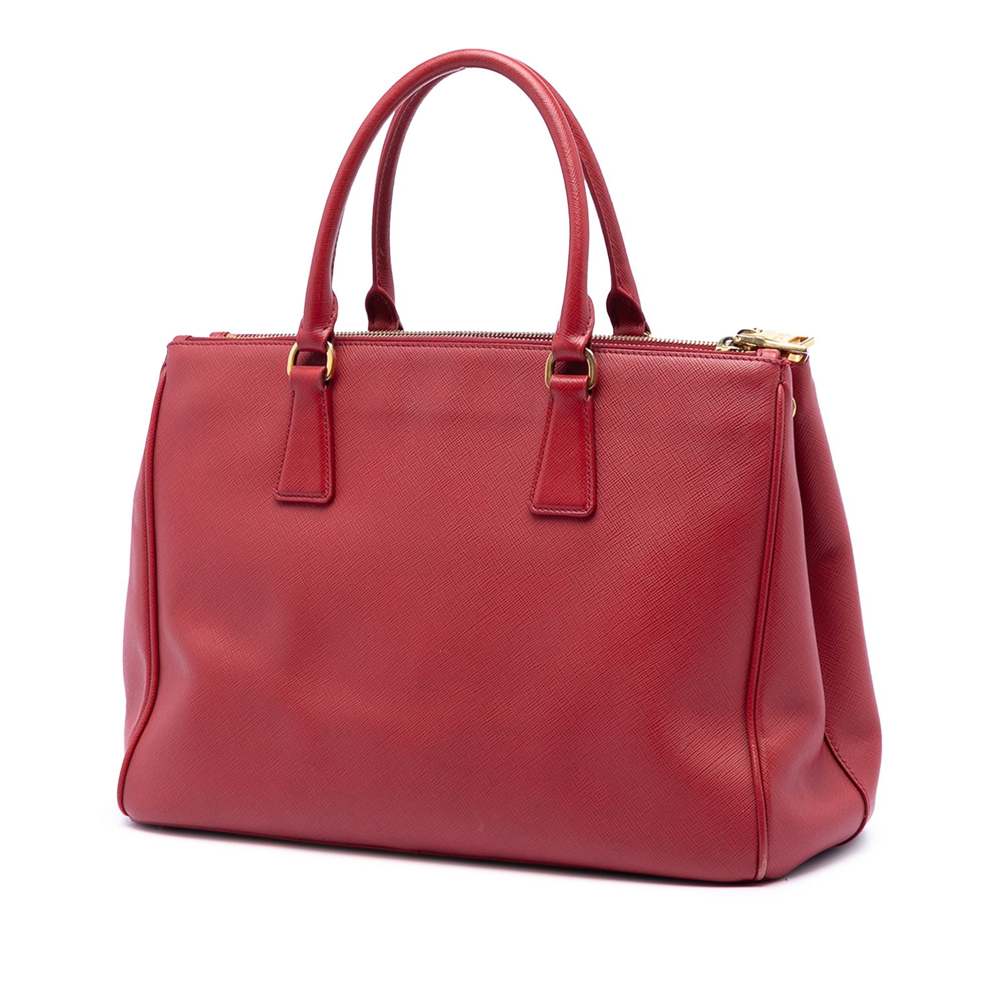 Prada Medium Saffiano Lux Galleria Double Zip Satchel Size ONE SIZE - 2 Thumbnail