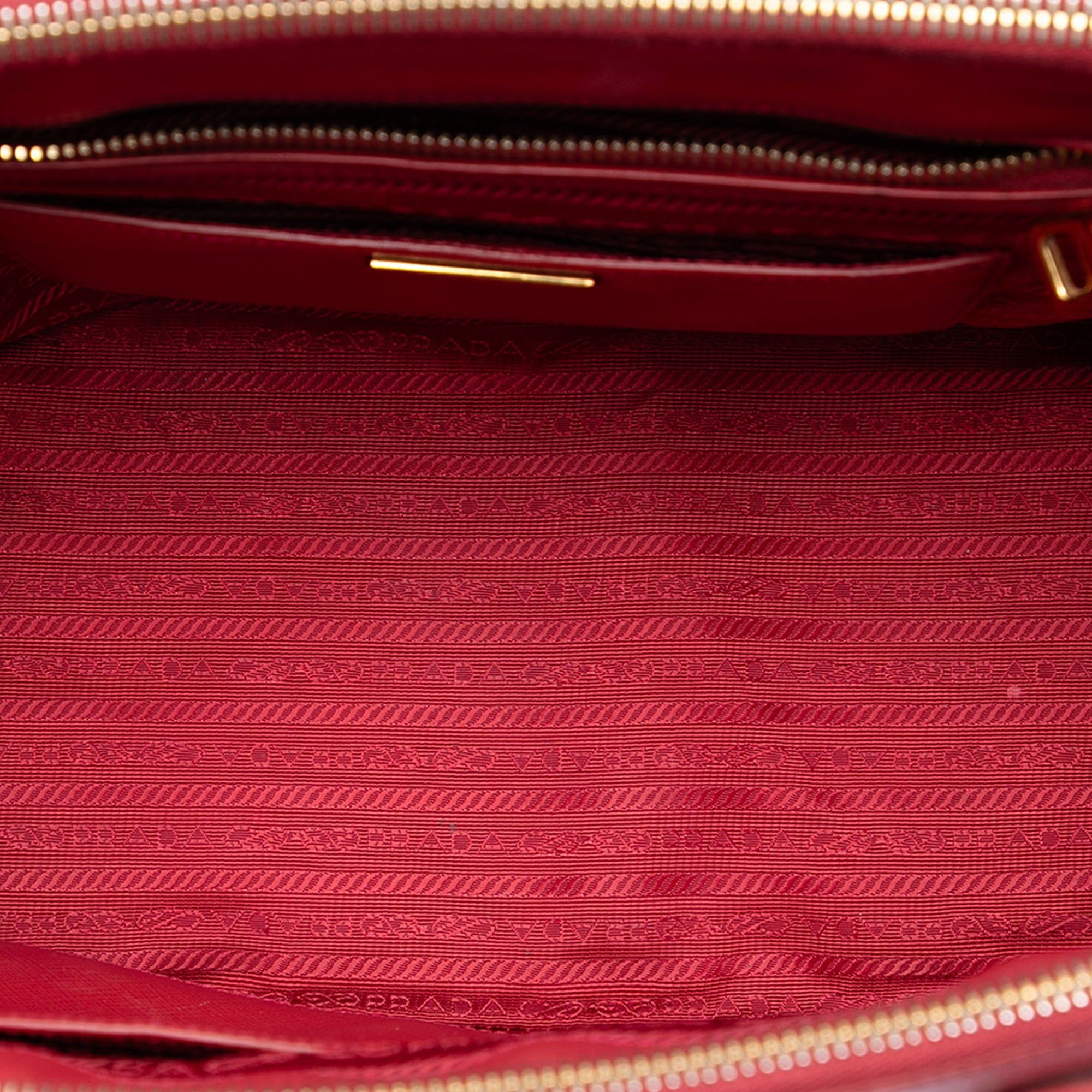 Prada Medium Saffiano Lux Galleria Double Zip Satchel Size ONE SIZE - 4 Thumbnail