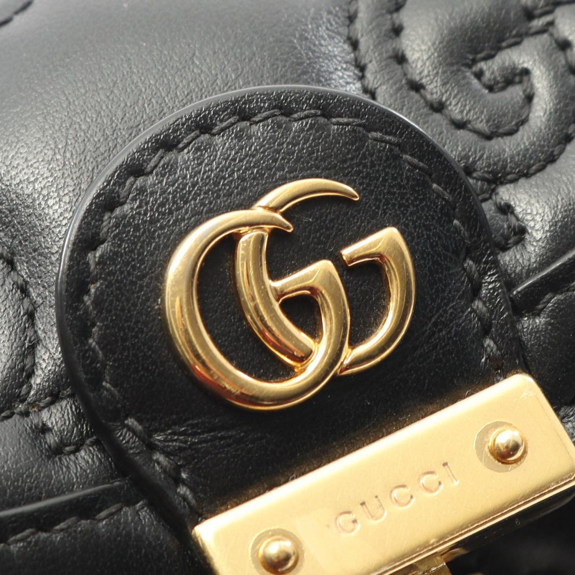 Gucci Small GG Matelasse Leather Top Handle Bag Size ONE SIZE - 5 Thumbnail