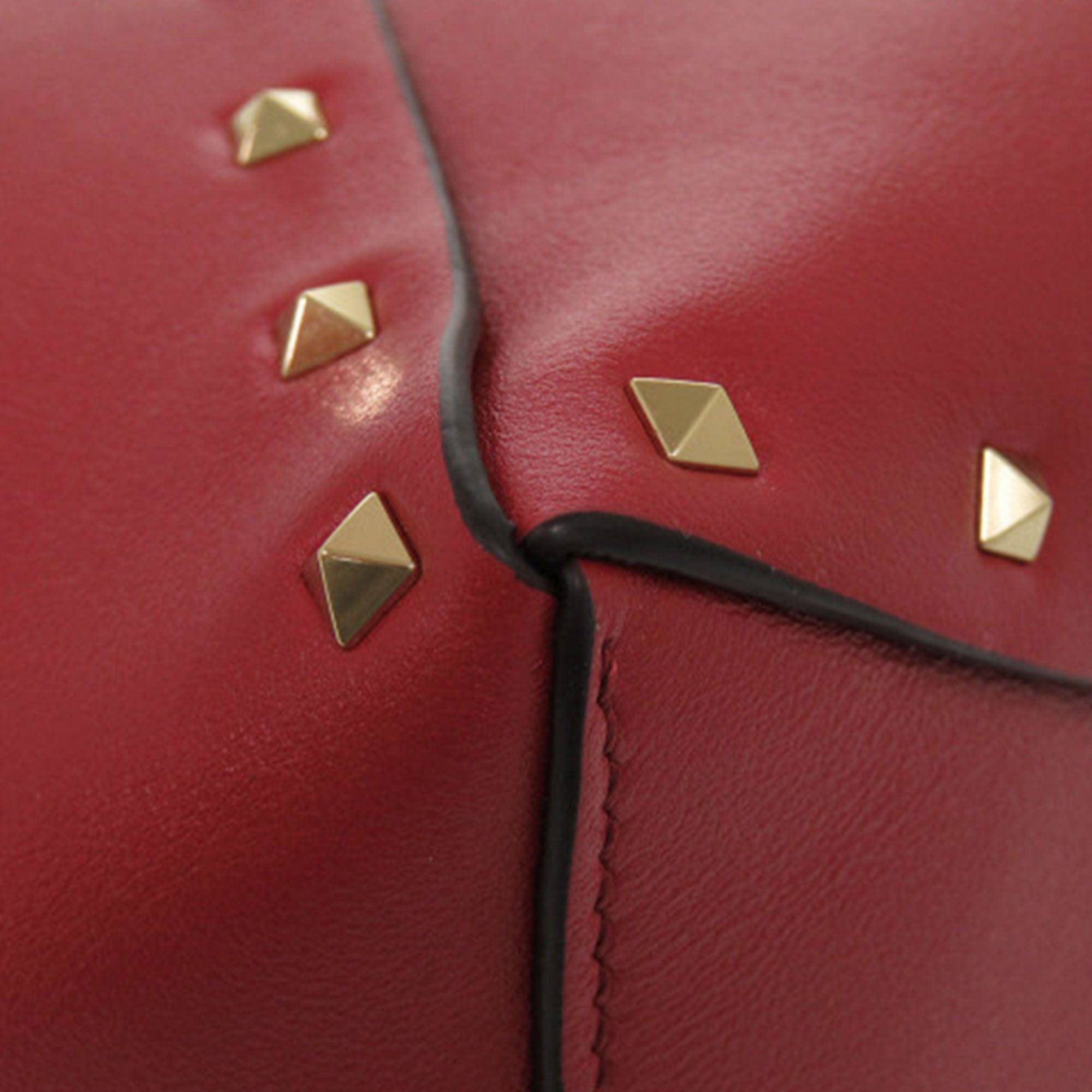 Valentino Leather Rockstud Wispy Bucket Bag Size ONE SIZE - 8 Thumbnail