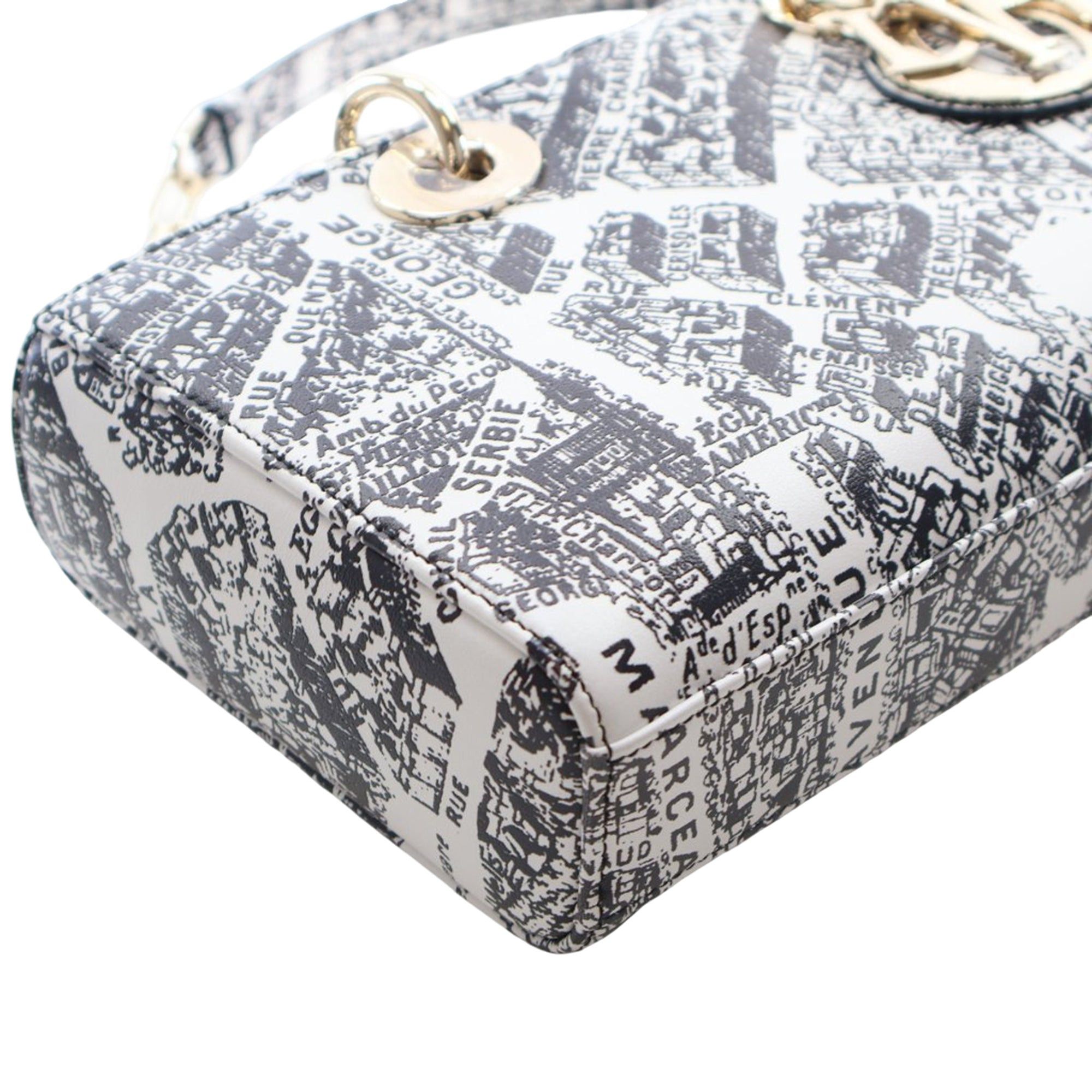 Dior Medium Calfskin Plan De Paris Printed Lady D Joy Size ONE SIZE - 9 Thumbnail