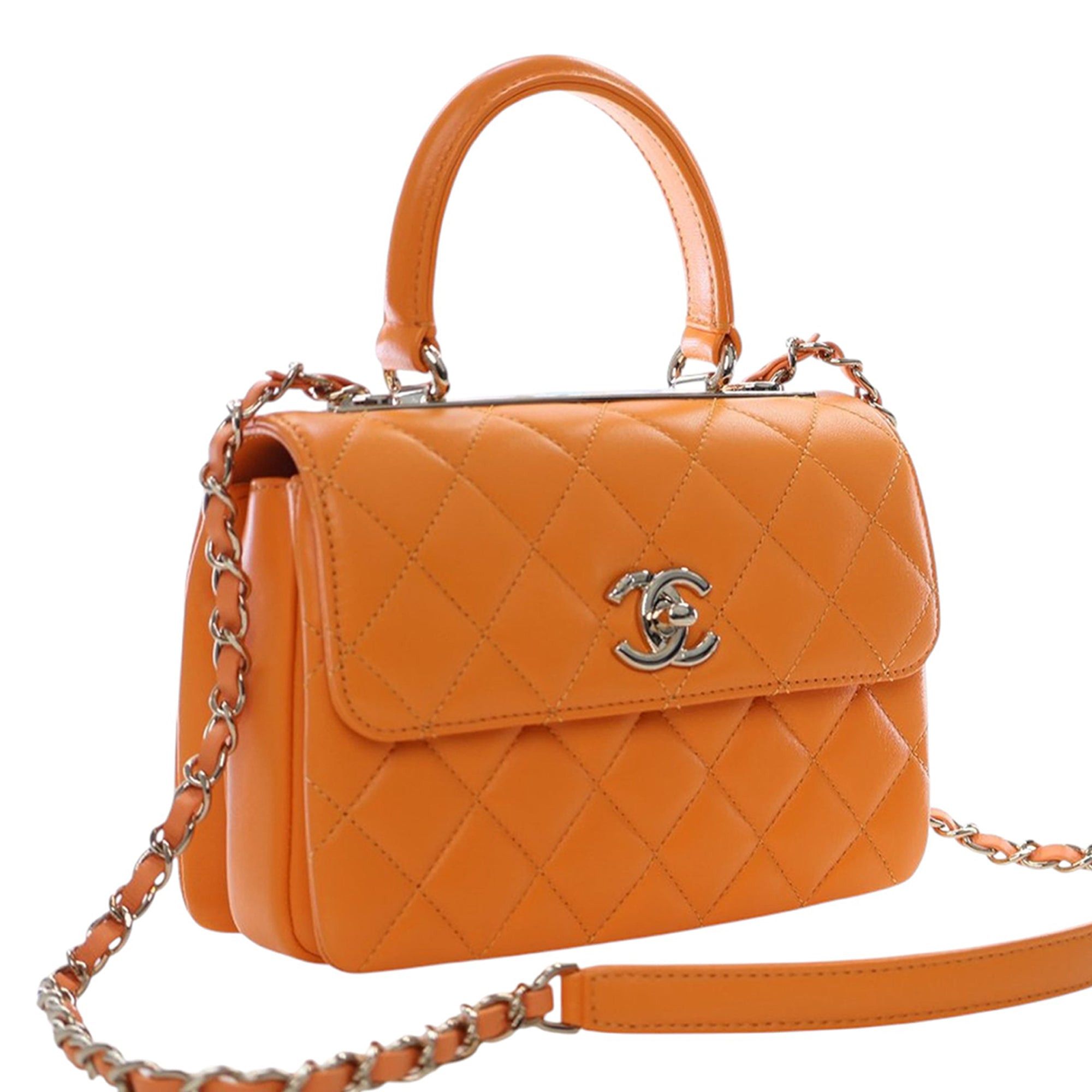 Chanel Mini Quilted Lambskin Trendy CC Top Handle Flap Size ONE SIZE - 2 Thumbnail