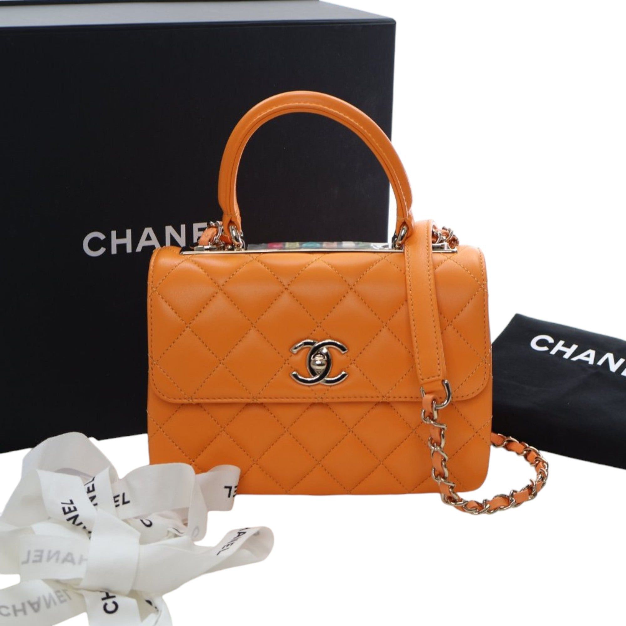 Chanel Mini Quilted Lambskin Trendy CC Top Handle Flap Size ONE SIZE - 15 Thumbnail