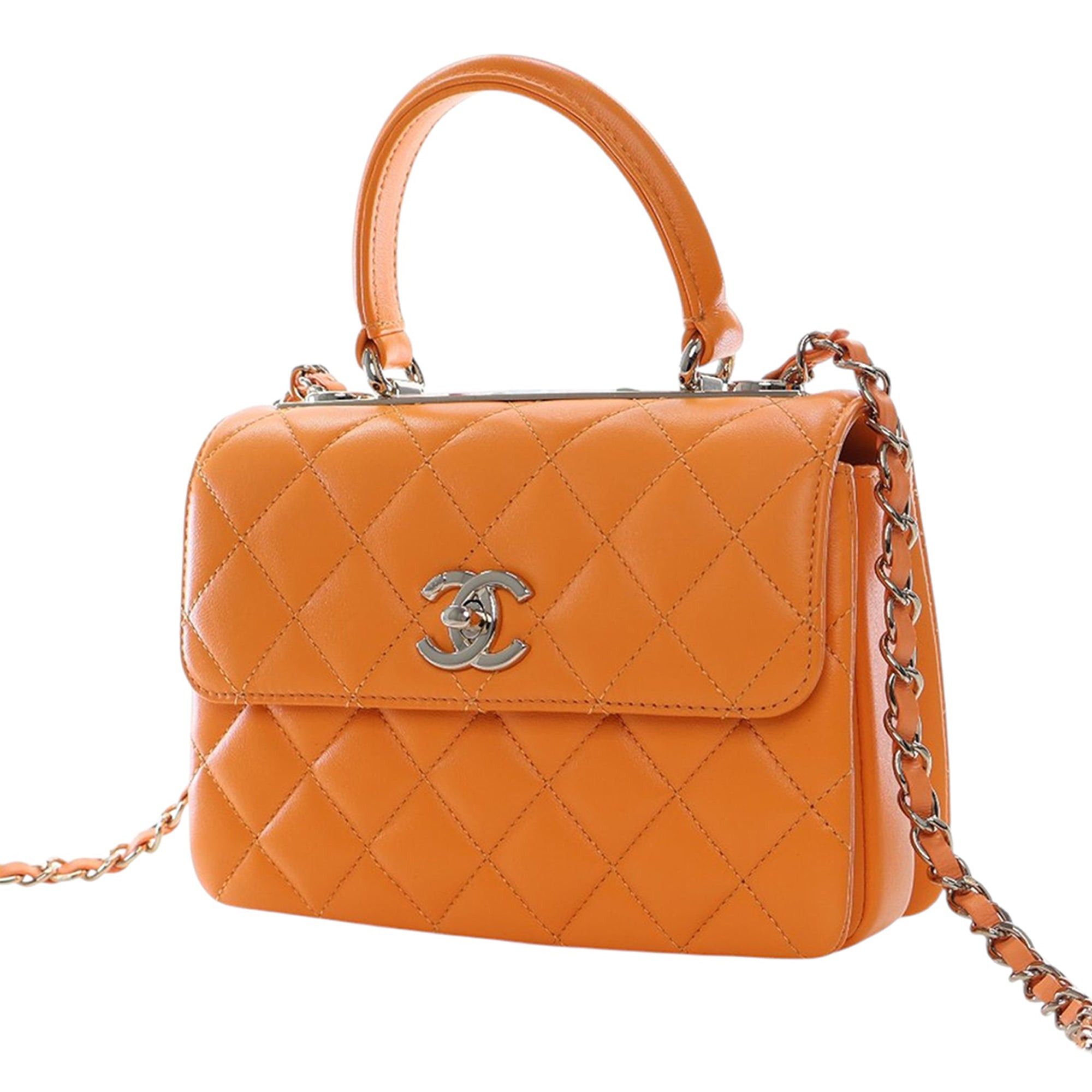 Chanel Mini Quilted Lambskin Trendy CC Top Handle Flap Size ONE SIZE - 3 Thumbnail