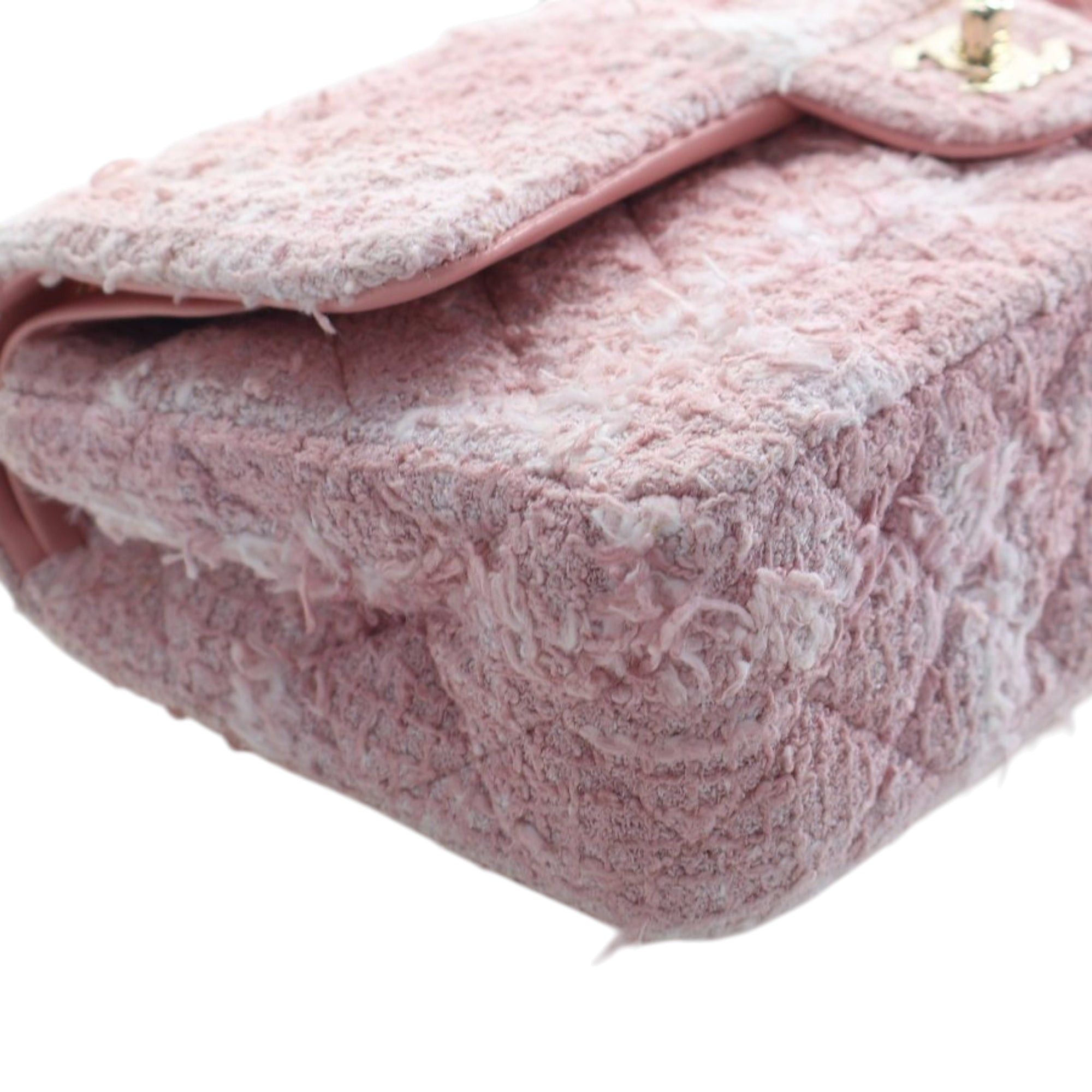 Chanel Medium Classic Tweed Double Flap Size ONE SIZE - 10 Thumbnail
