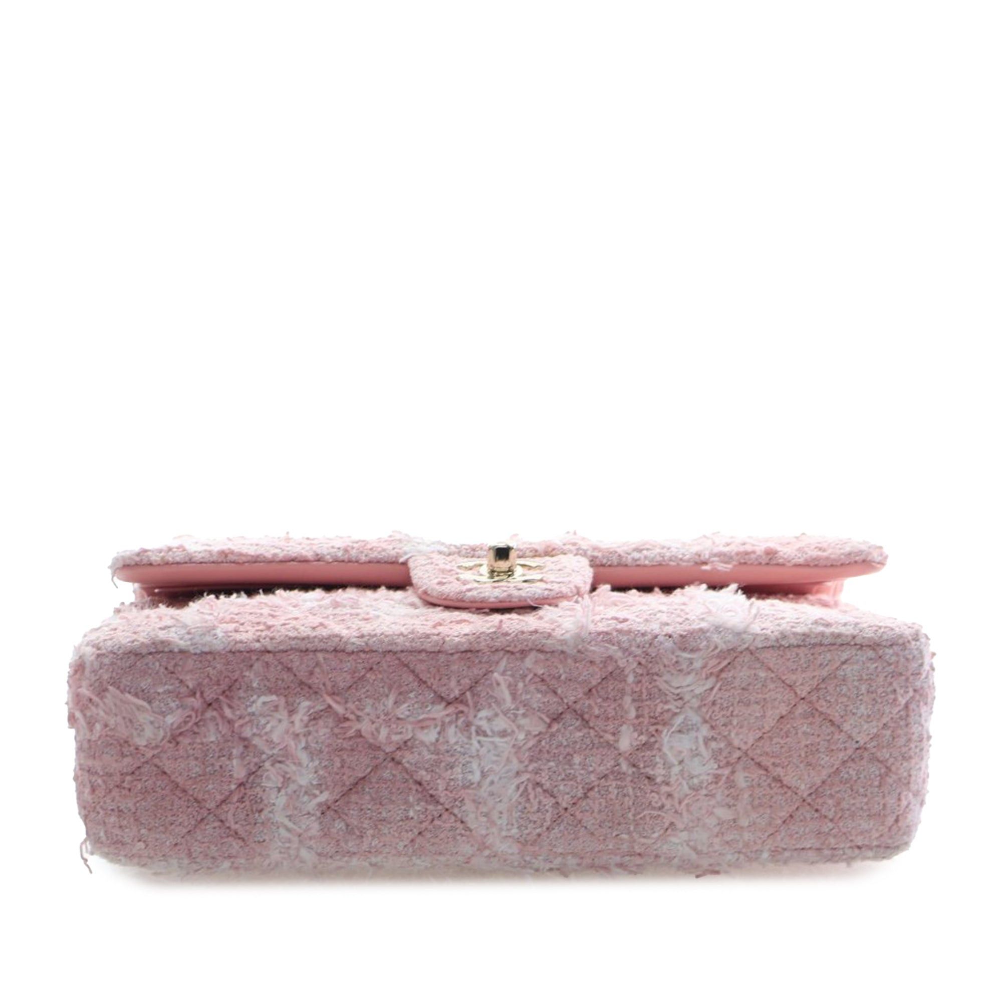 Chanel Medium Classic Tweed Double Flap Size ONE SIZE - 3 Thumbnail