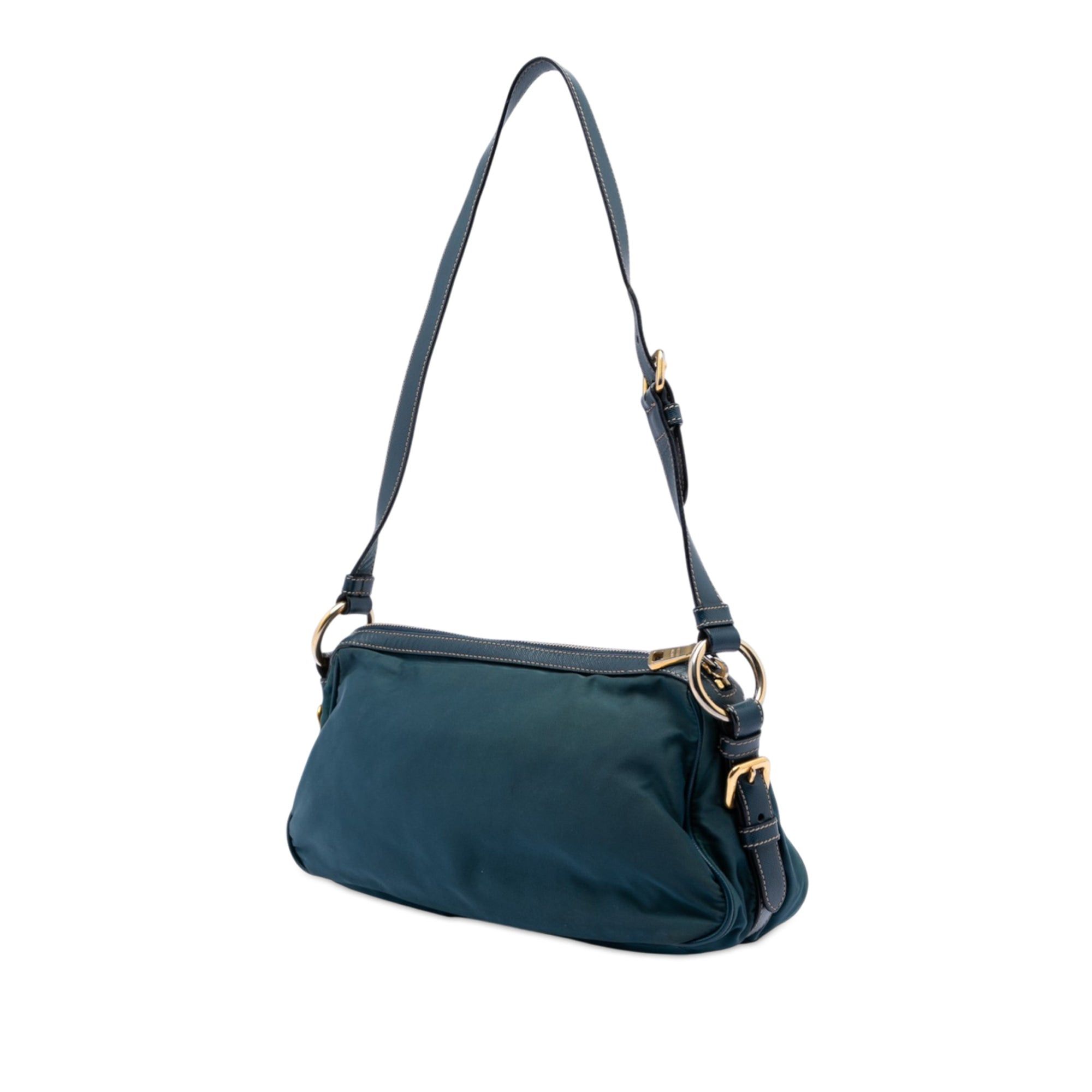 Prada Tessuto Canapa Logo Shoulder Bag Size ONE SIZE - 2 Thumbnail