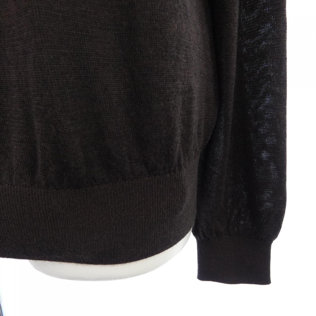 Hermes Hermes Hermes Silk Cashmere Knit Textile Tops DUTY FREE for USA Size ONE SIZE - 6 Thumbnail