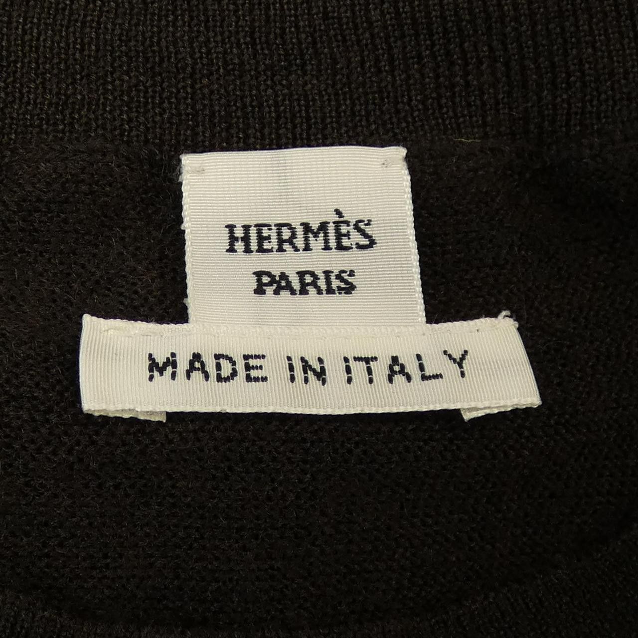 Hermes Hermes Hermes Silk Cashmere Knit Textile Tops DUTY FREE for USA Size ONE SIZE - 4 Thumbnail
