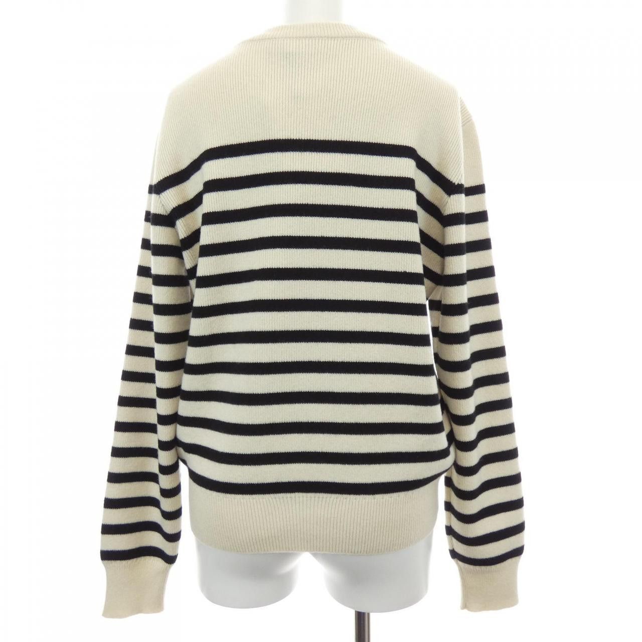 Celine Celine CELINE Cashmere Knitwear Textile Tops 2AD18592S DUTY FREE for USA Size ONE SIZE - 2 Thumbnail