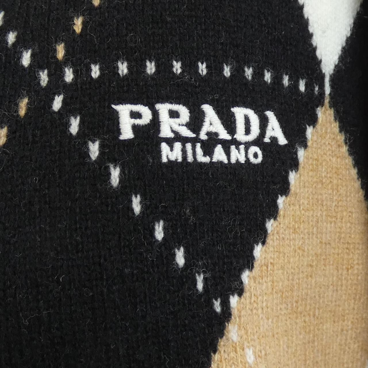 Prada Prada Prada Cashmere Knit Textile Tops P24Z1V S231 12DB DUTY FREE for USA Size ONE SIZE - 7 Thumbnail